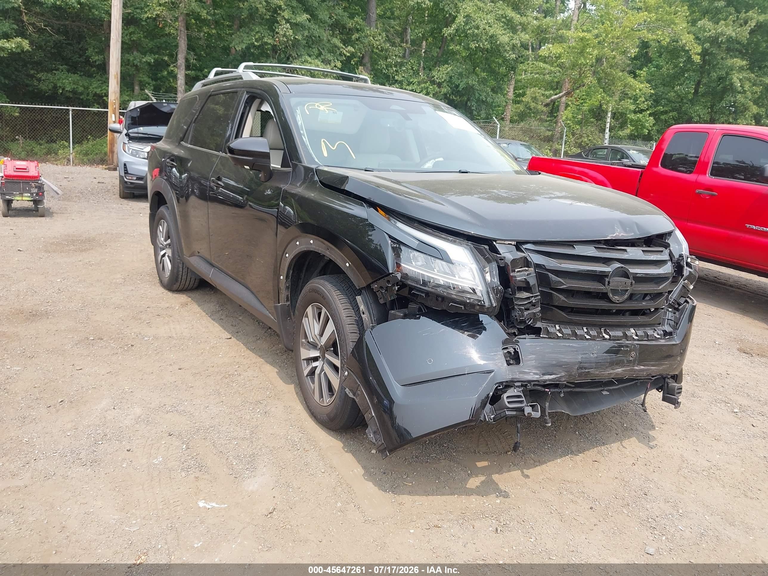 2024 Nissan Pathfinder VIN 5N1DR3CC3RC316207 — IAAI salvage auction photo