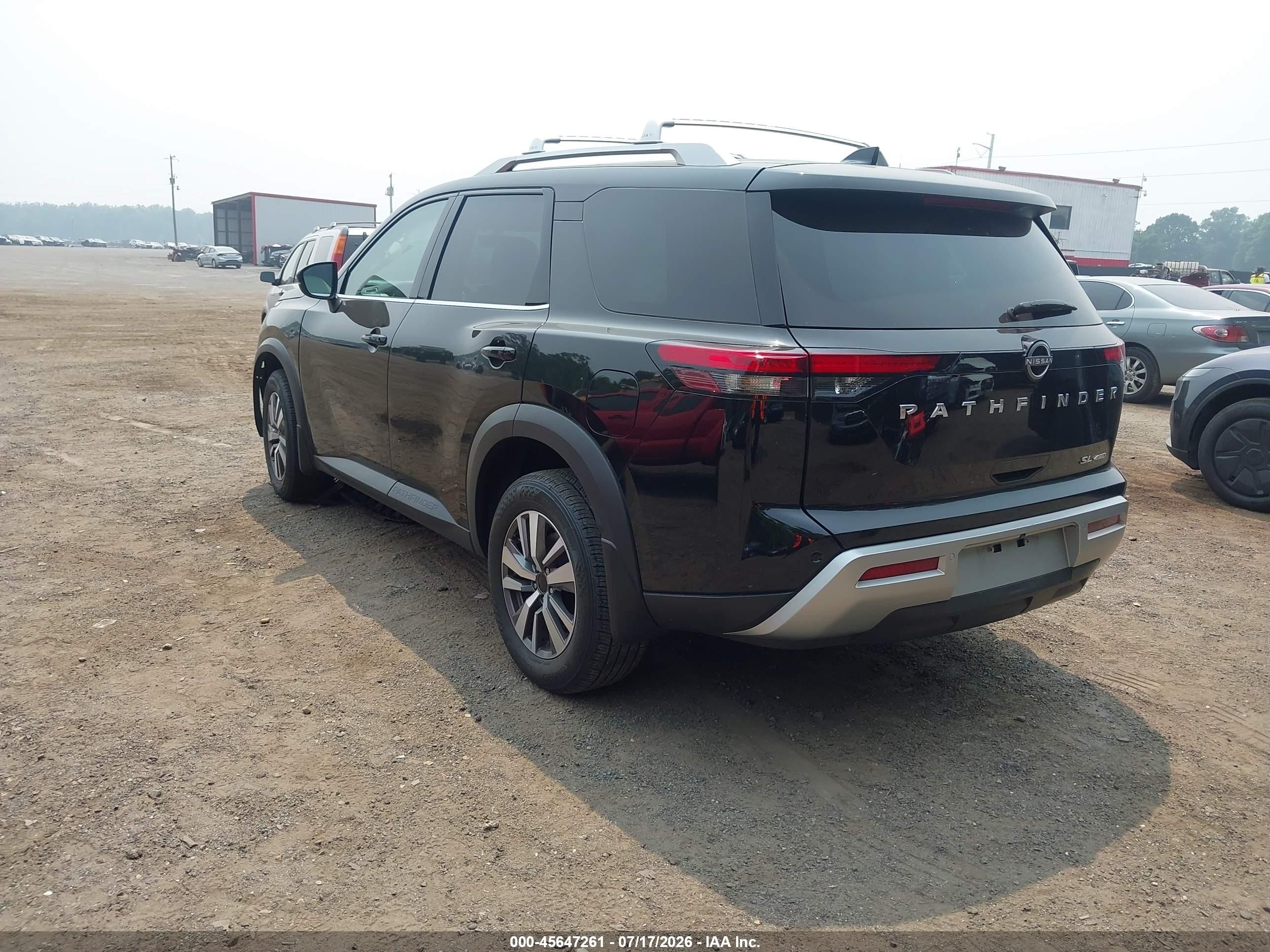 2024 Nissan Pathfinder VIN 5N1DR3CC3RC316207 IAAI salvage auction — Front End, Salvage - Greater Than 75% (Maryland), sold $8,300 on 2026-09-09 (photo 3)