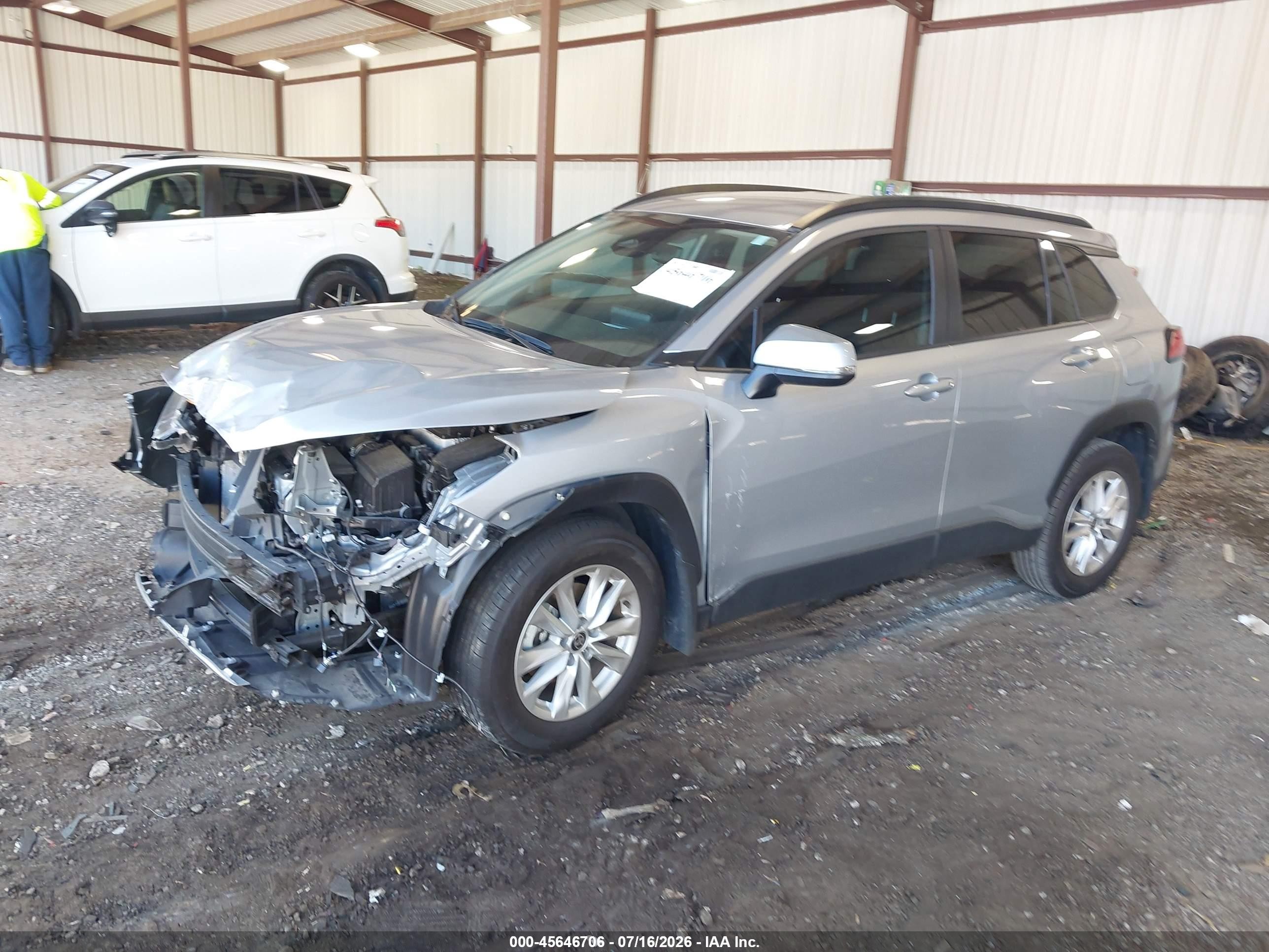 2024 Toyota Corolla cross VIN 7MUCAAAG3RV093382 IAAI salvage auction — Front End, Salvage (Georgia), sold $6,300 on 2026-09-04 (photo 2)