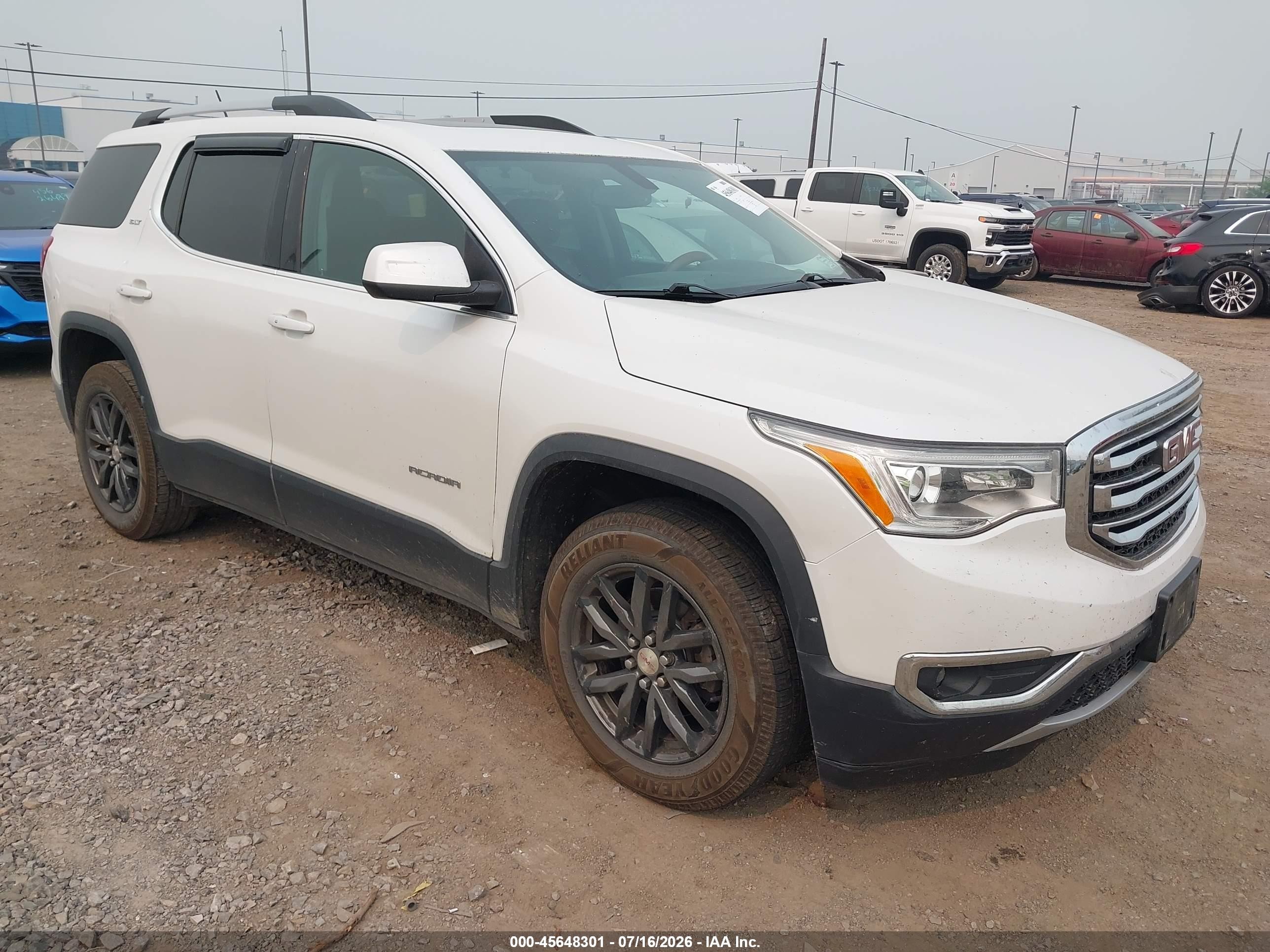2017 Gmc Acadia VIN 1GKKNULS5HZ131810 IAAI salvage auction — Unknown, Salvage (Texas), sold $1,400 on 2026-09-10 (photo 1)