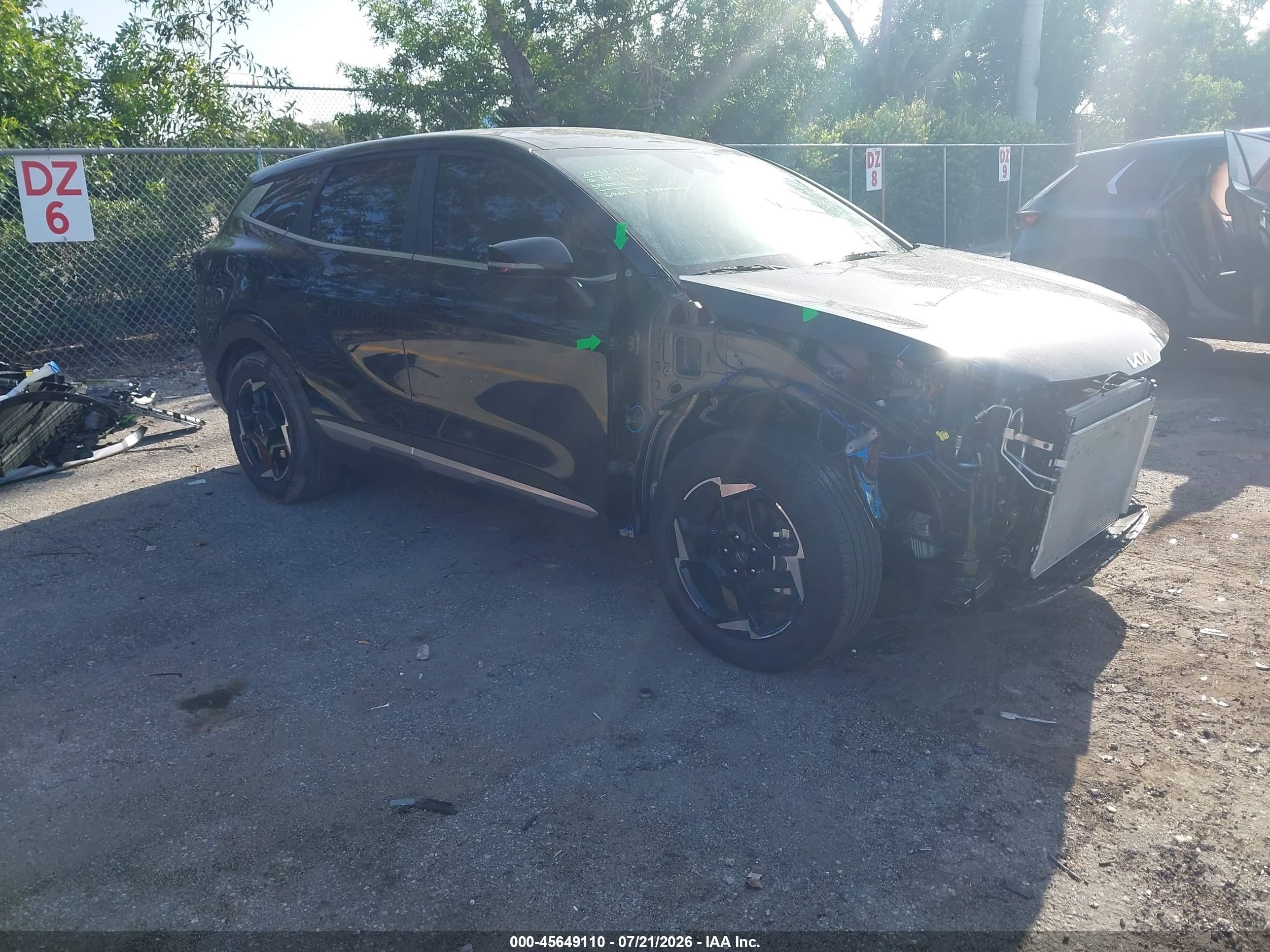 2026 Kia Sportage VIN 5XYK33DFXTG418550 — IAAI salvage auction photo
