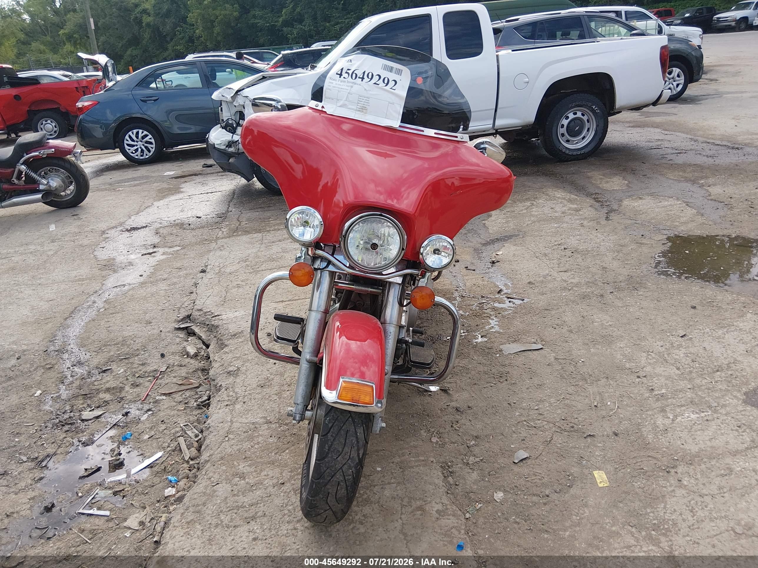 2008 Harley-davidson Flht VIN 1HD1FV4158Y637934 IAAI salvage auction — Rear End, Salvage (Kansas), sold $1,500 on 2026-09-12 (photo 5)