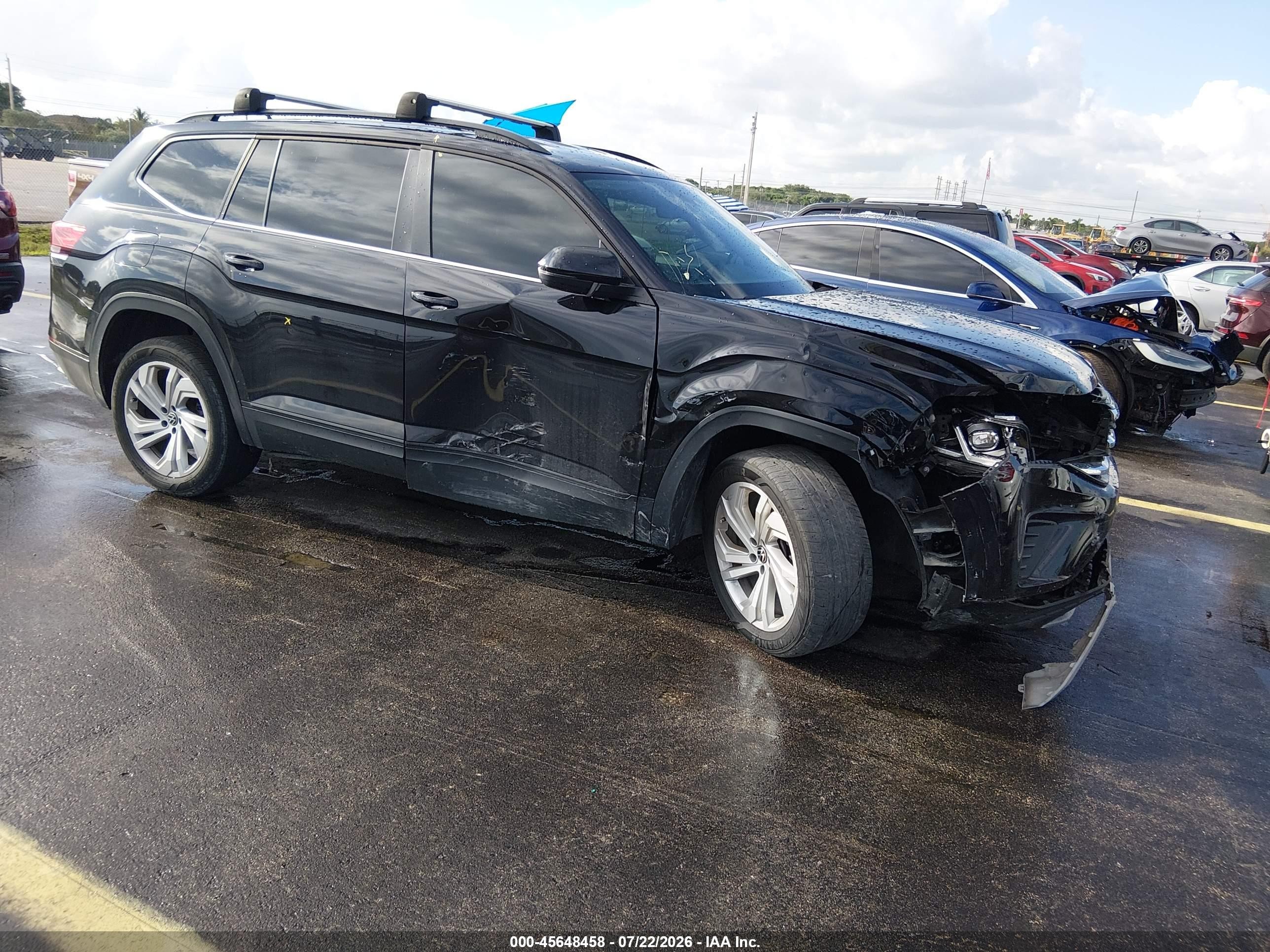 2023 Volkswagen Atlas VIN 1V2WR2CA0PC504023 — IAAI salvage auction photo