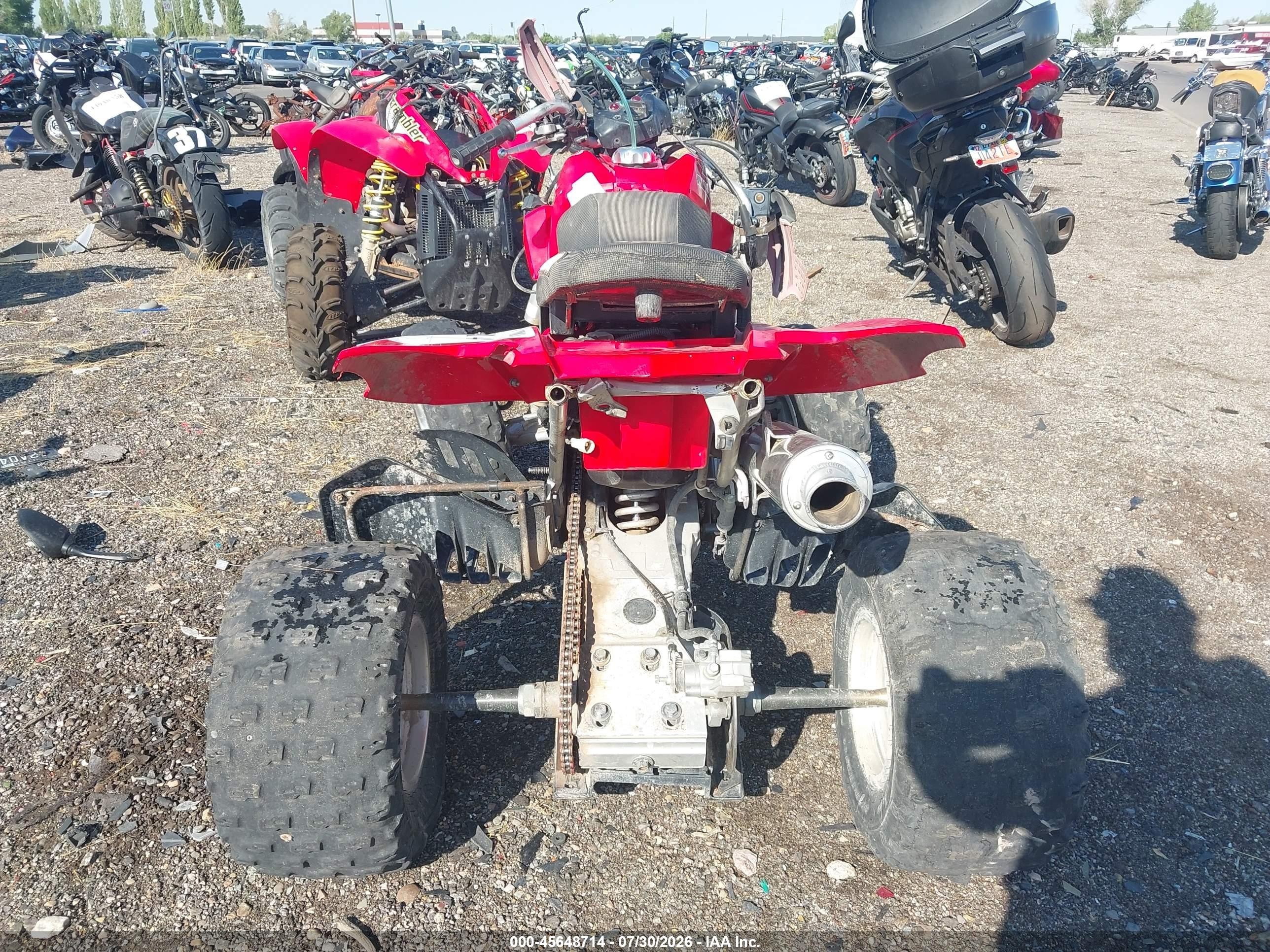 2007 Arctic cat Other VIN 4UF07ATVX72700401 IAAI salvage auction — Side, Salvage (Utah), sold $175 on 2026-09-02 (photo 6)