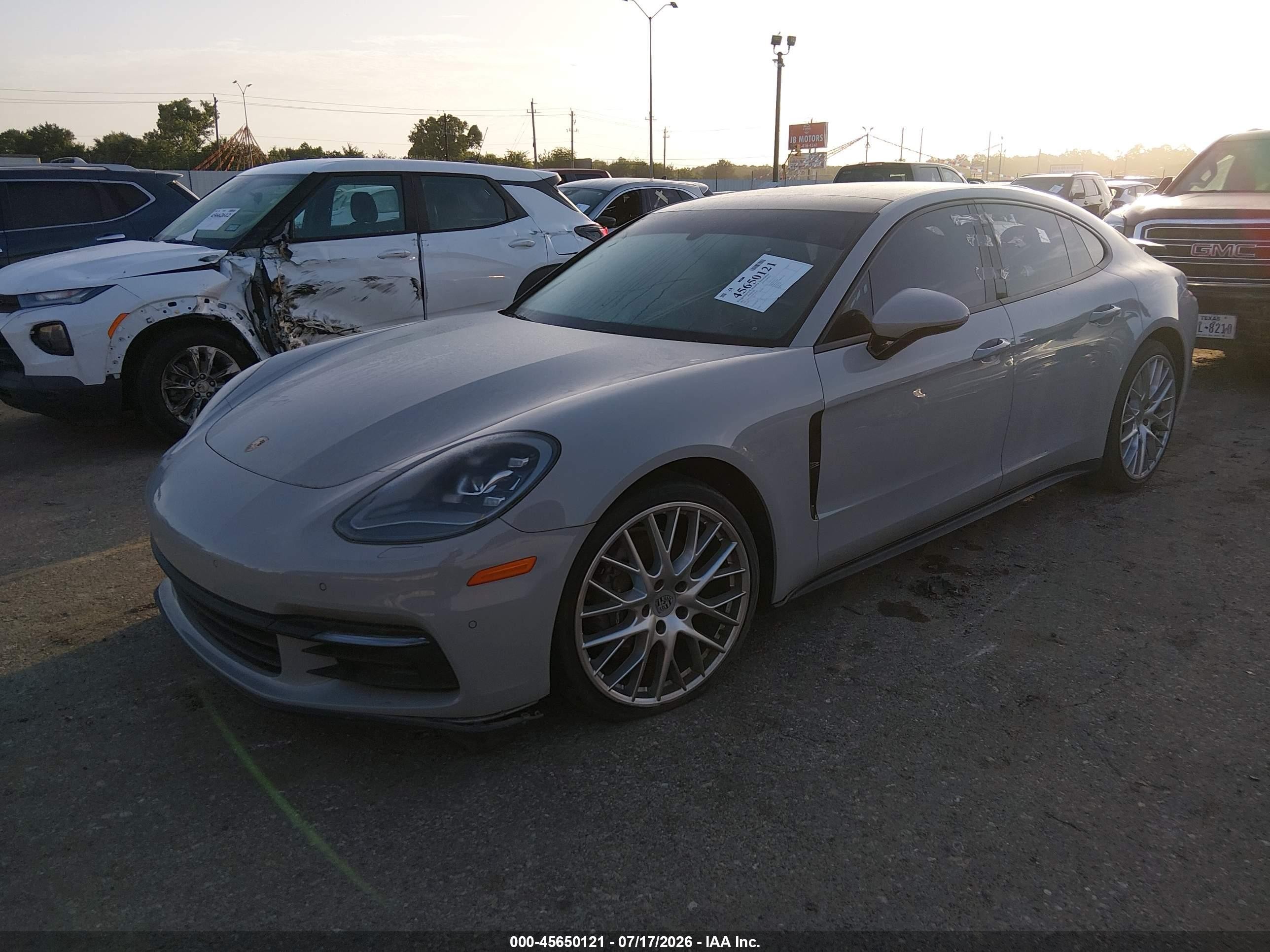2018 Porsche Panamera VIN WP0AA2A7XJL109204 IAAI salvage auction — Theft, Original (Texas), sold $26,300 on 2026-08-17 (photo 2)