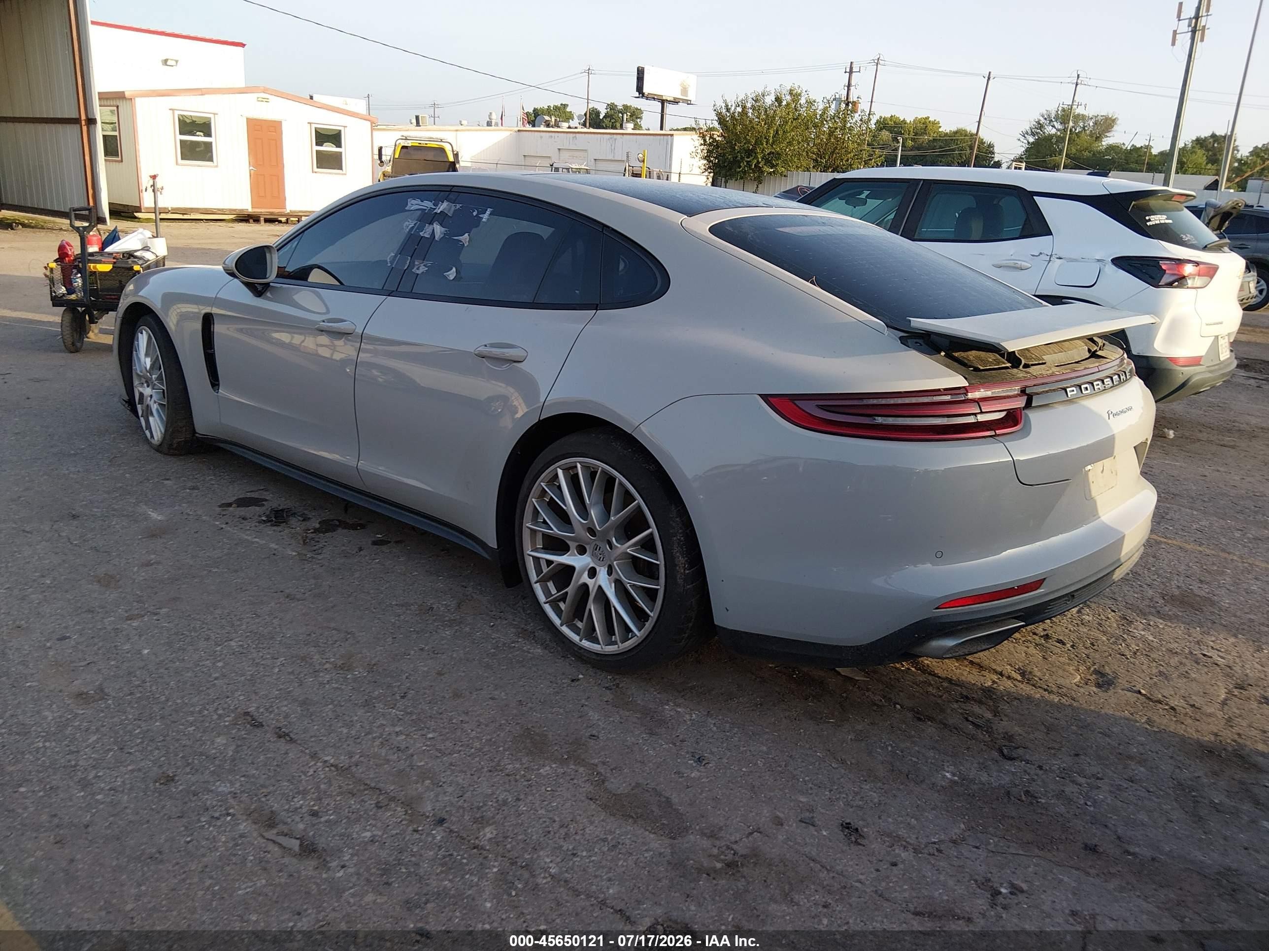 2018 Porsche Panamera VIN WP0AA2A7XJL109204 IAAI salvage auction — Theft, Original (Texas), sold $26,300 on 2026-08-17 (photo 3)