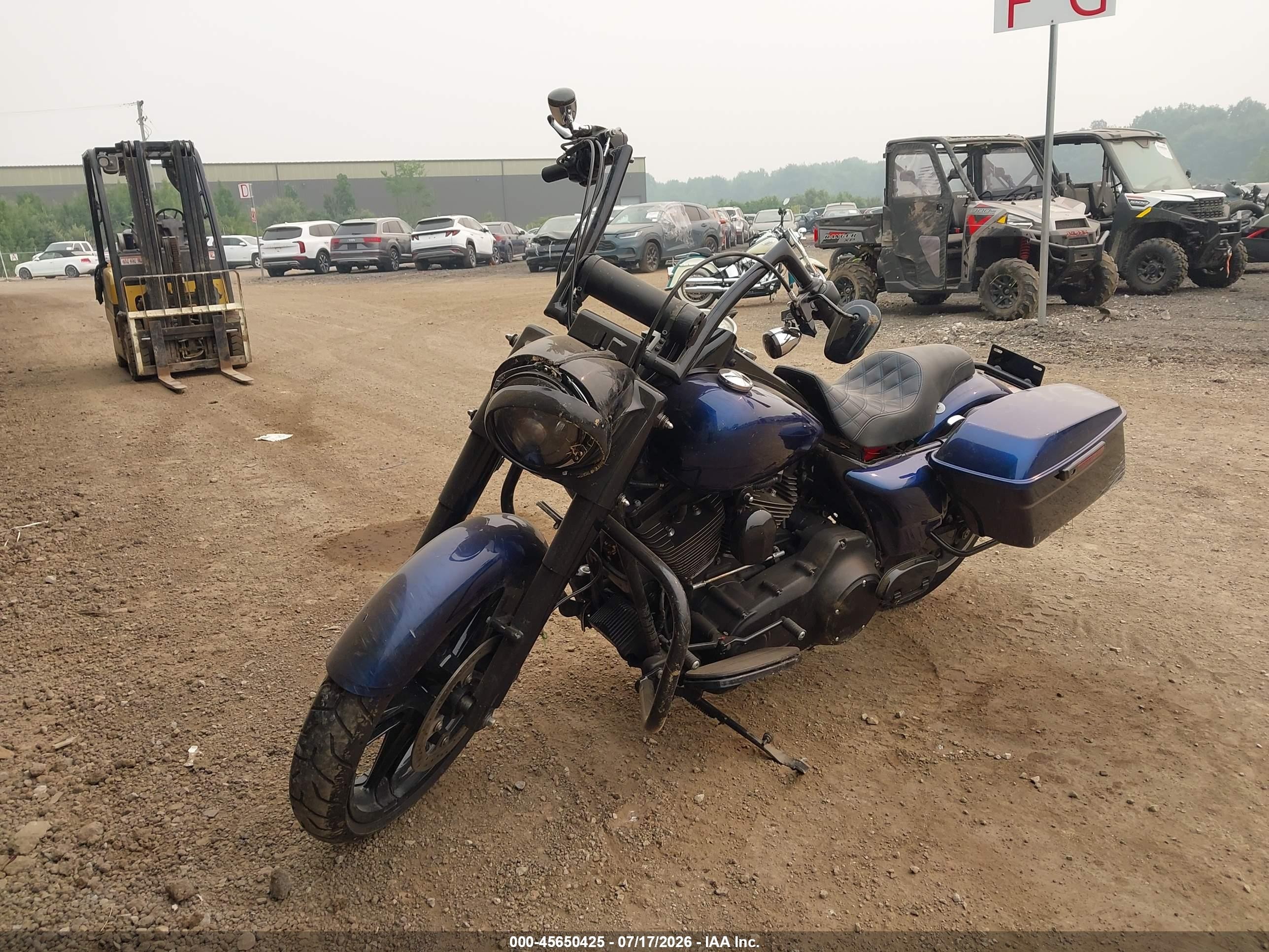 2007 Harley-davidson Flhrs VIN 1HD1FY41X7Y639646 IAAI salvage auction — Side, Salvage (Ohio), sold $975 on 2026-09-02 (photo 2)