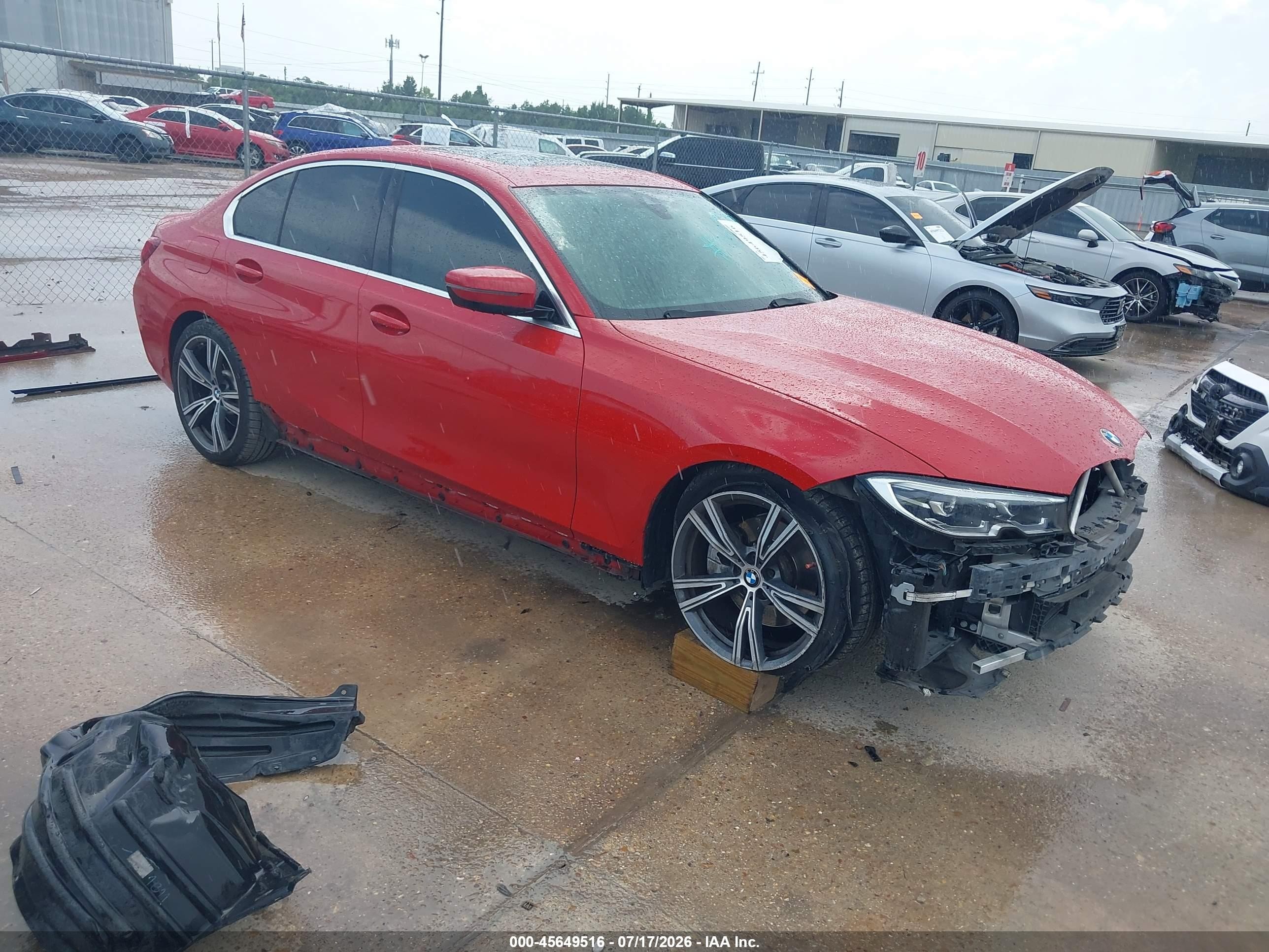 2022 BMW 3 Series VIN 3MW5R1J08N8C33683 — IAAI salvage auction photo