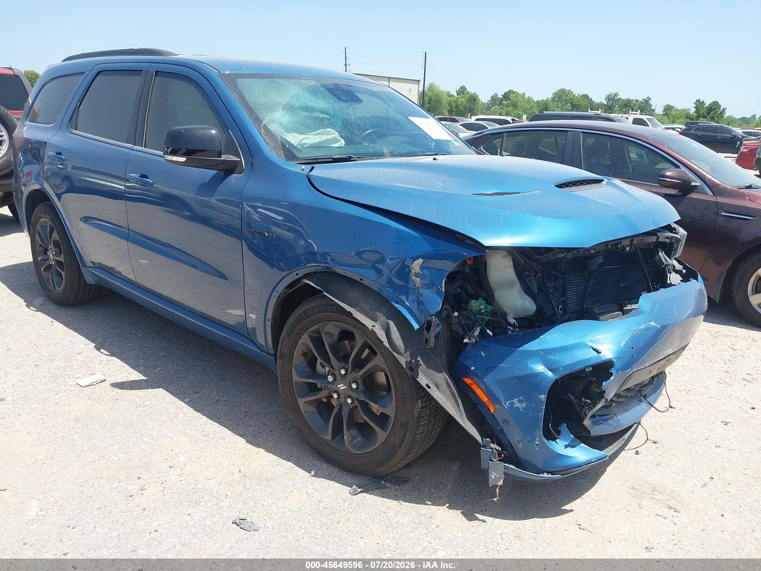 2023 Dodge Durango VIN 1C4SDJCT5PC694556 — IAAI salvage auction photo