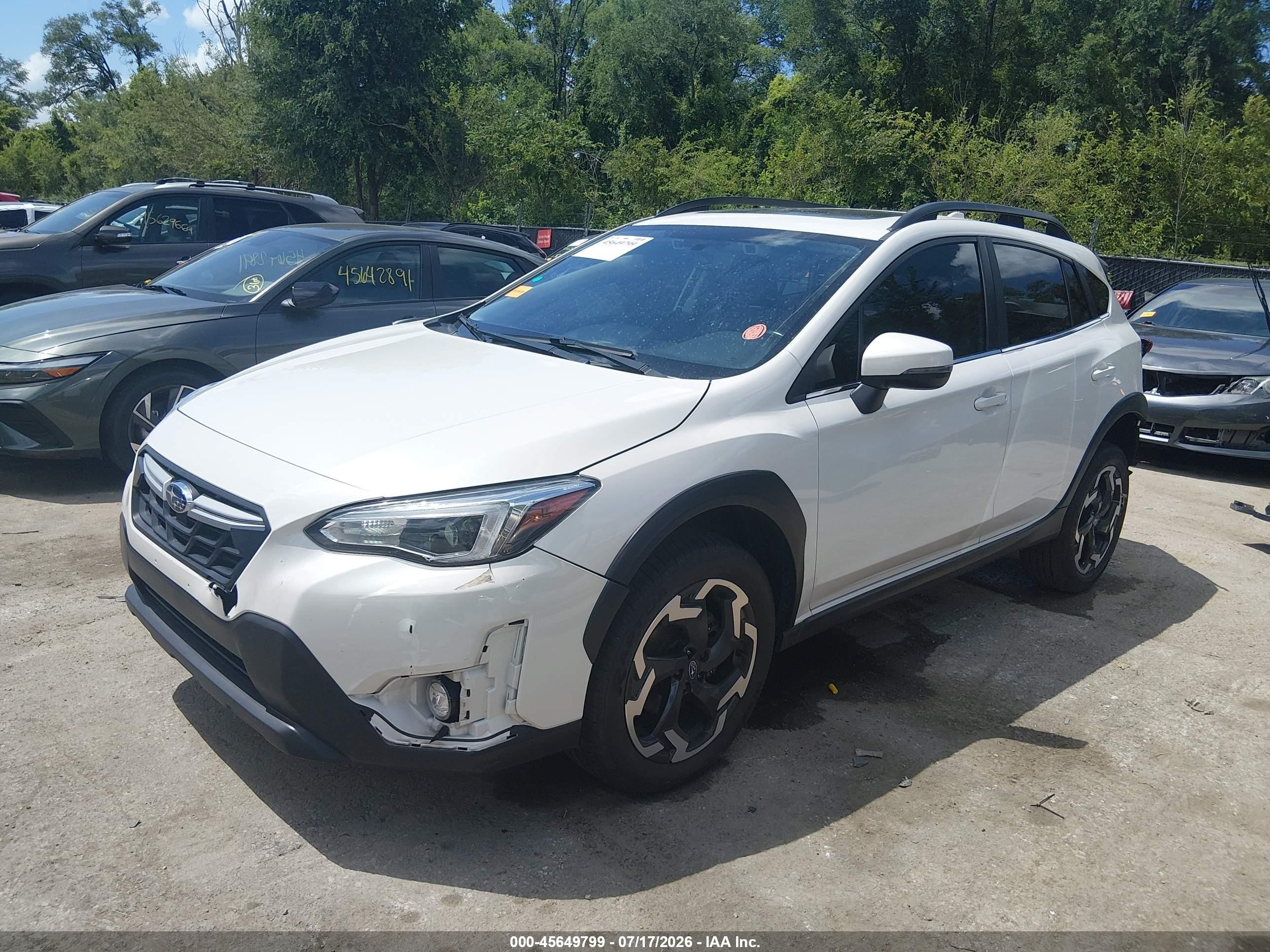 2021 Subaru Xv VIN JF2GTHMC1MH309073 IAAI salvage auction — Rear End, Salvage (Kansas), sold $2,800 on 2026-09-09 (photo 2)