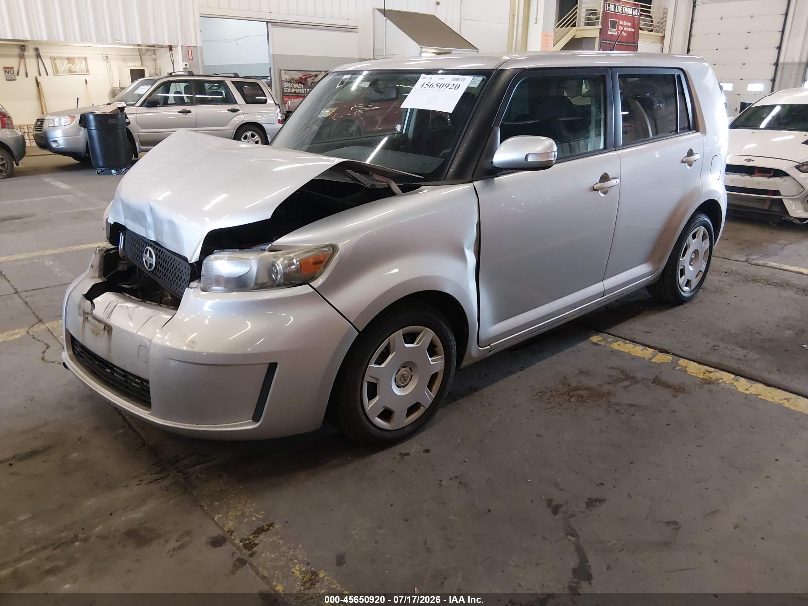 2008 Scion xB VIN JTLKE50E481031541 IAAI salvage auction — Front End, Salvage (Oregon), sold $300 on 2026-09-11 (photo 2)