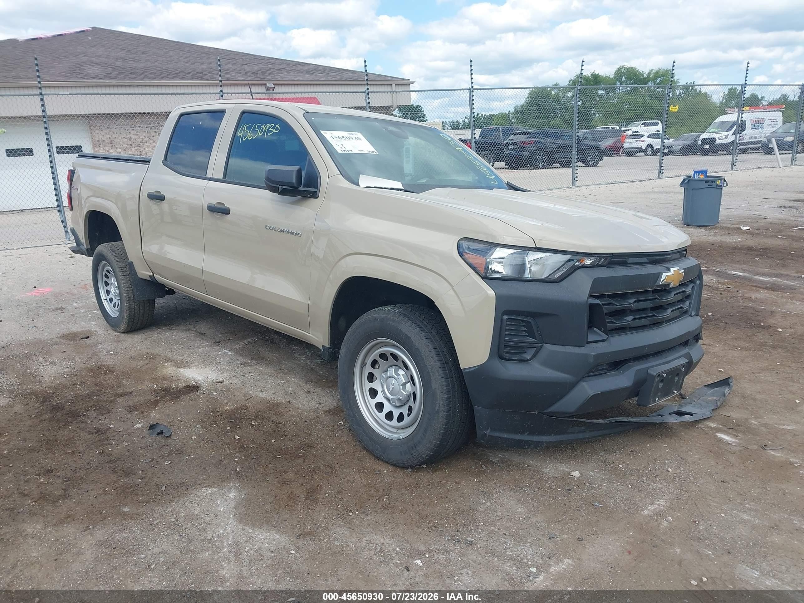 2023 Chevrolet Colorado VIN 1GCPTBEK1P1174529 — IAAI salvage auction photo
