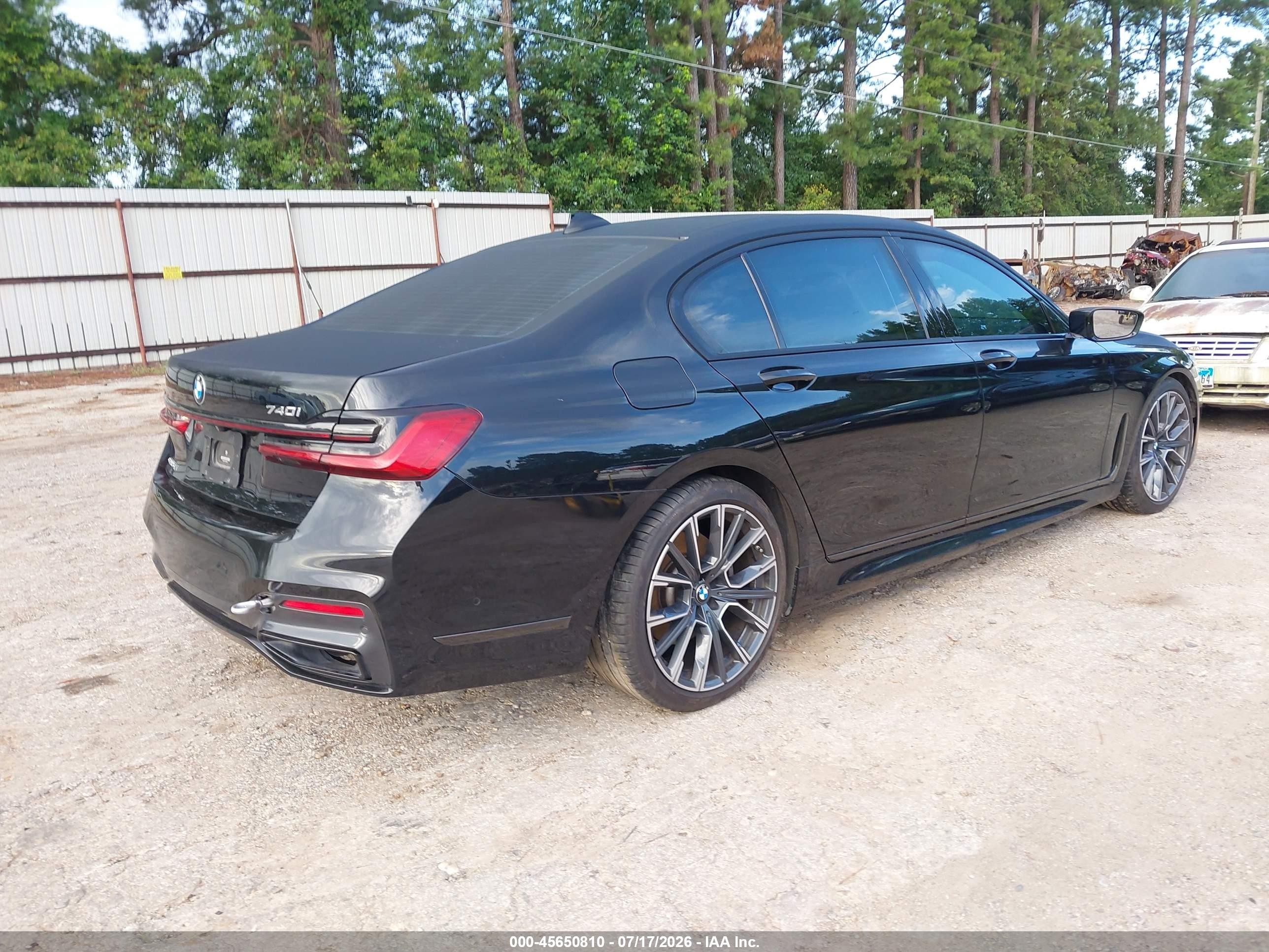 2020 BMW 7er VIN WBA7T2C02LCD30092 IAAI salvage auction — Electrical, Original (Texas), sold $17,500 on 2026-10-05 (photo 4)