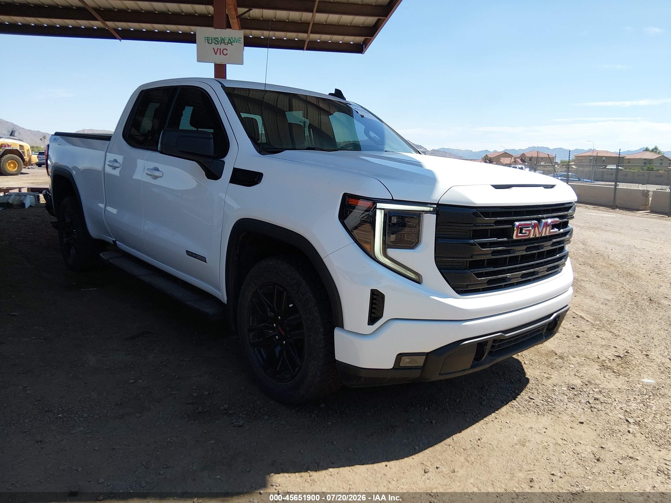 2023 GMC Sierra 1500 VIN 1GTRUCEK0PZ288146 — IAAI salvage auction photo
