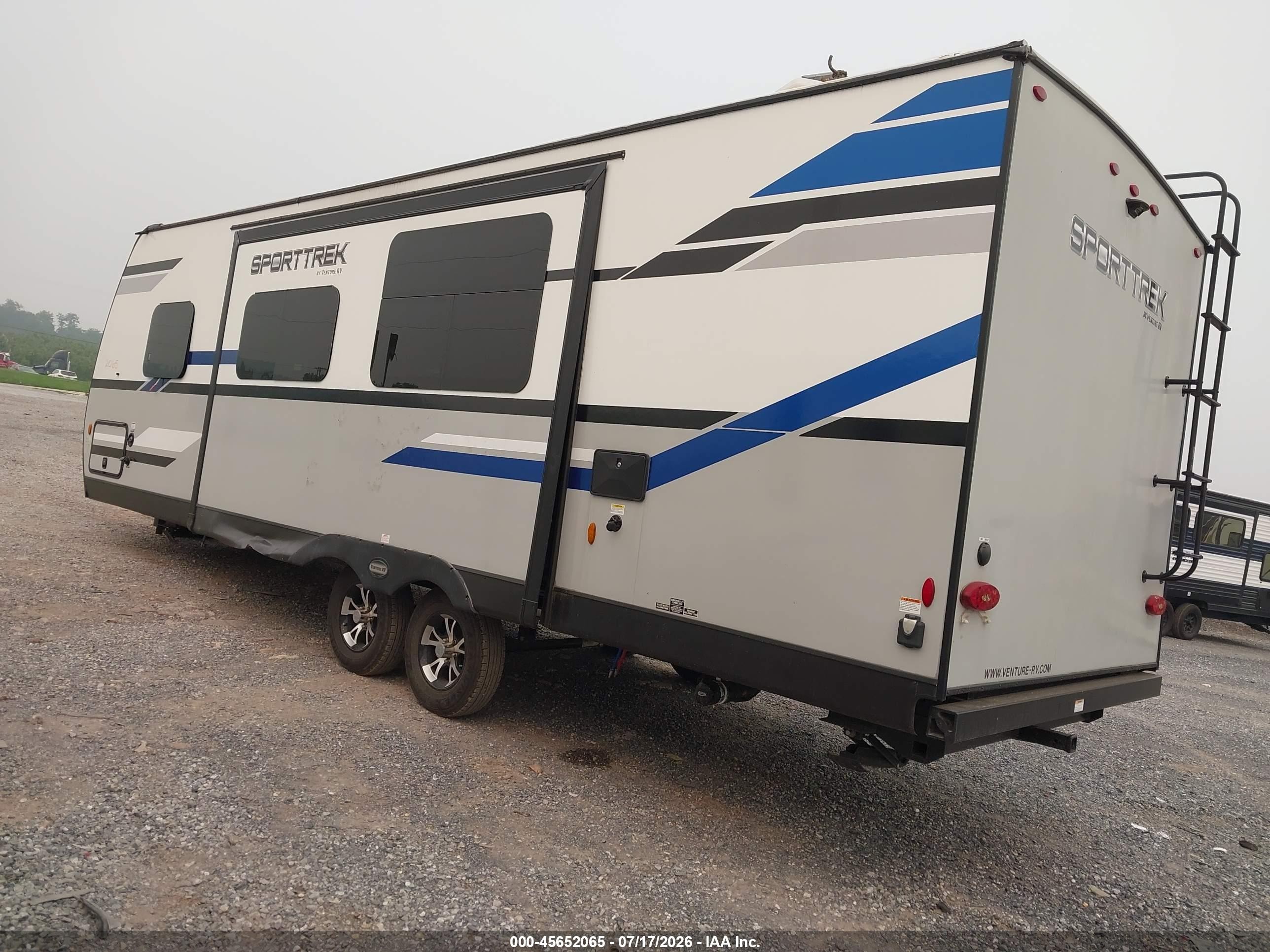 2021 Kz-rv Recreation VIN 4EZT12722M8021533 IAAI salvage auction — Top/Roof, Salvage (Pennsylvania), sold $25 on 2026-09-09 (photo 3)