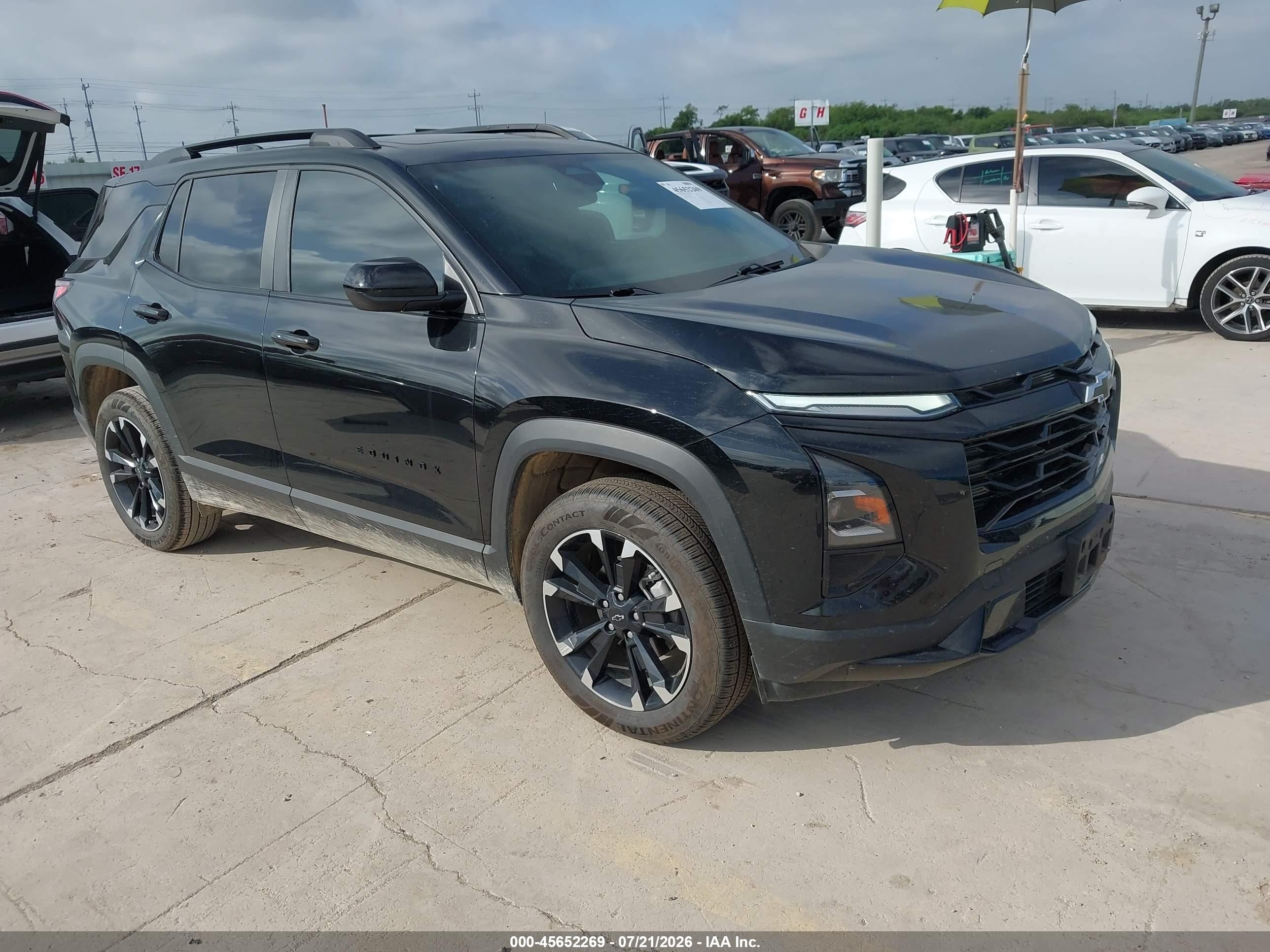 2025 Chevrolet Equinox VIN 3GNAXLEG8SL291013 — IAAI salvage auction photo