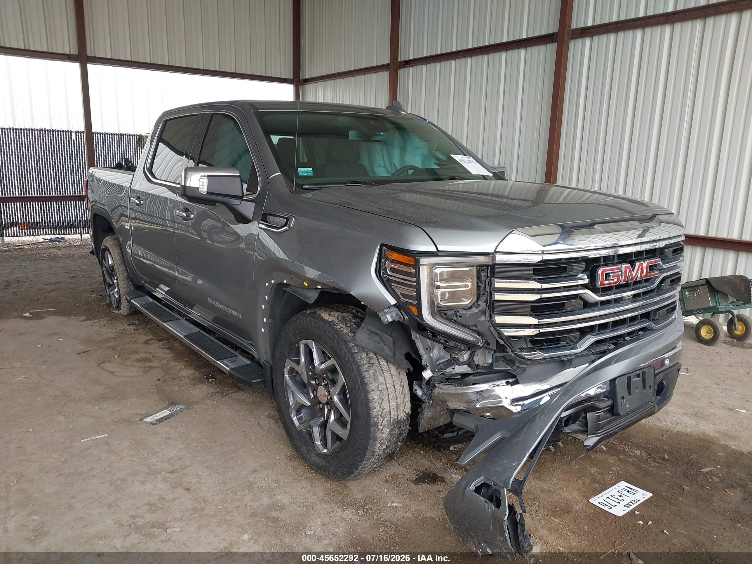 2024 GMC Sierra 1500 VIN 3GTUUDED7RG444638 — IAAI salvage auction photo
