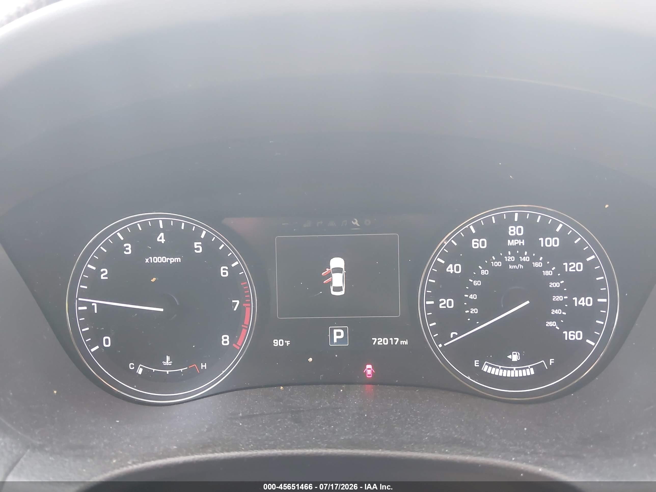 2015 Hyundai Genesis VIN KMHGN4JE1FU025813 IAAI salvage auction — Side, Salvage Certificate (California), sold $2,850 on 2026-10-06 (photo 7)