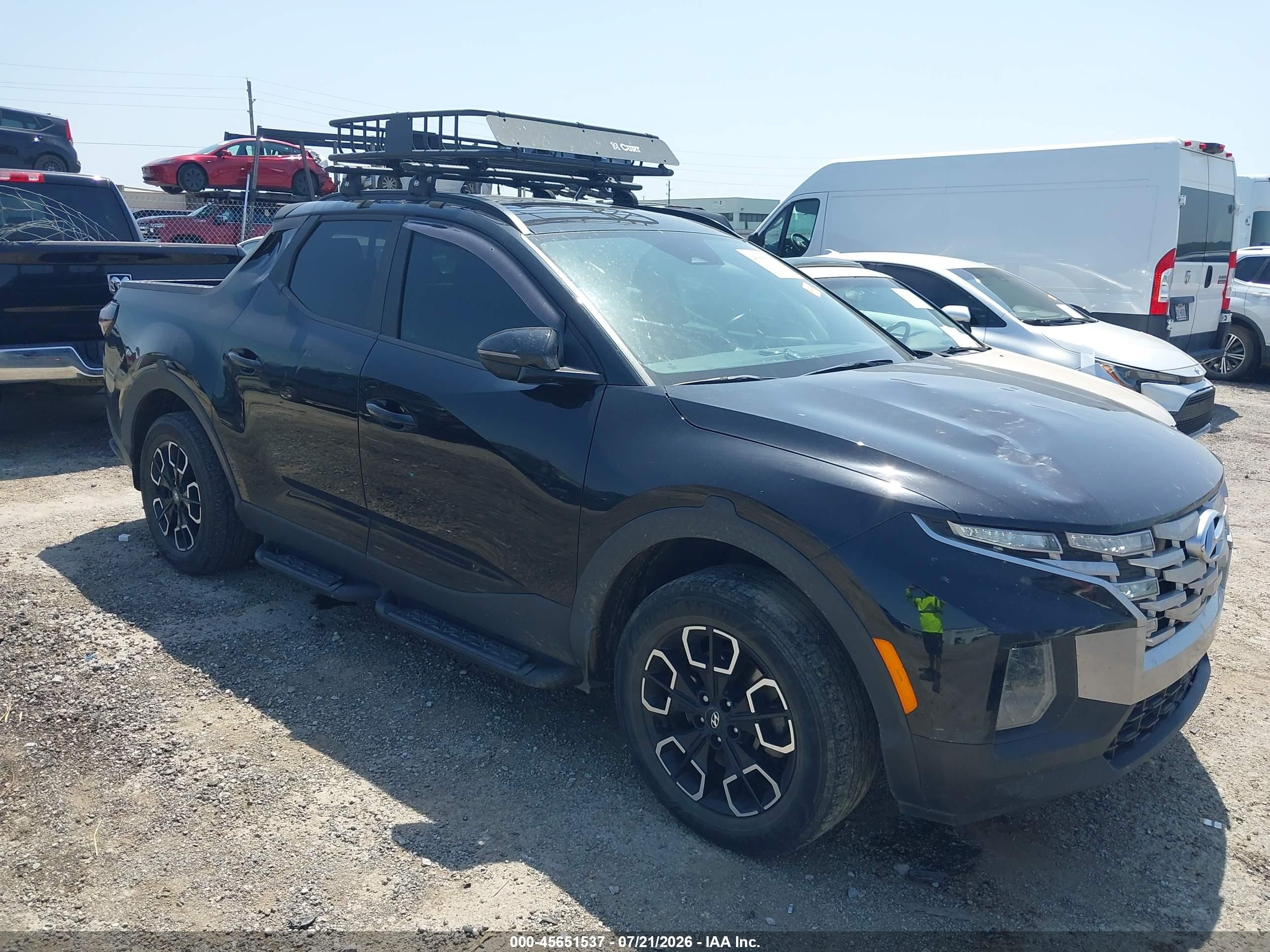 2022 Hyundai Santa Cruz VIN 5NTJDDAF2NH011872 — IAAI salvage auction photo
