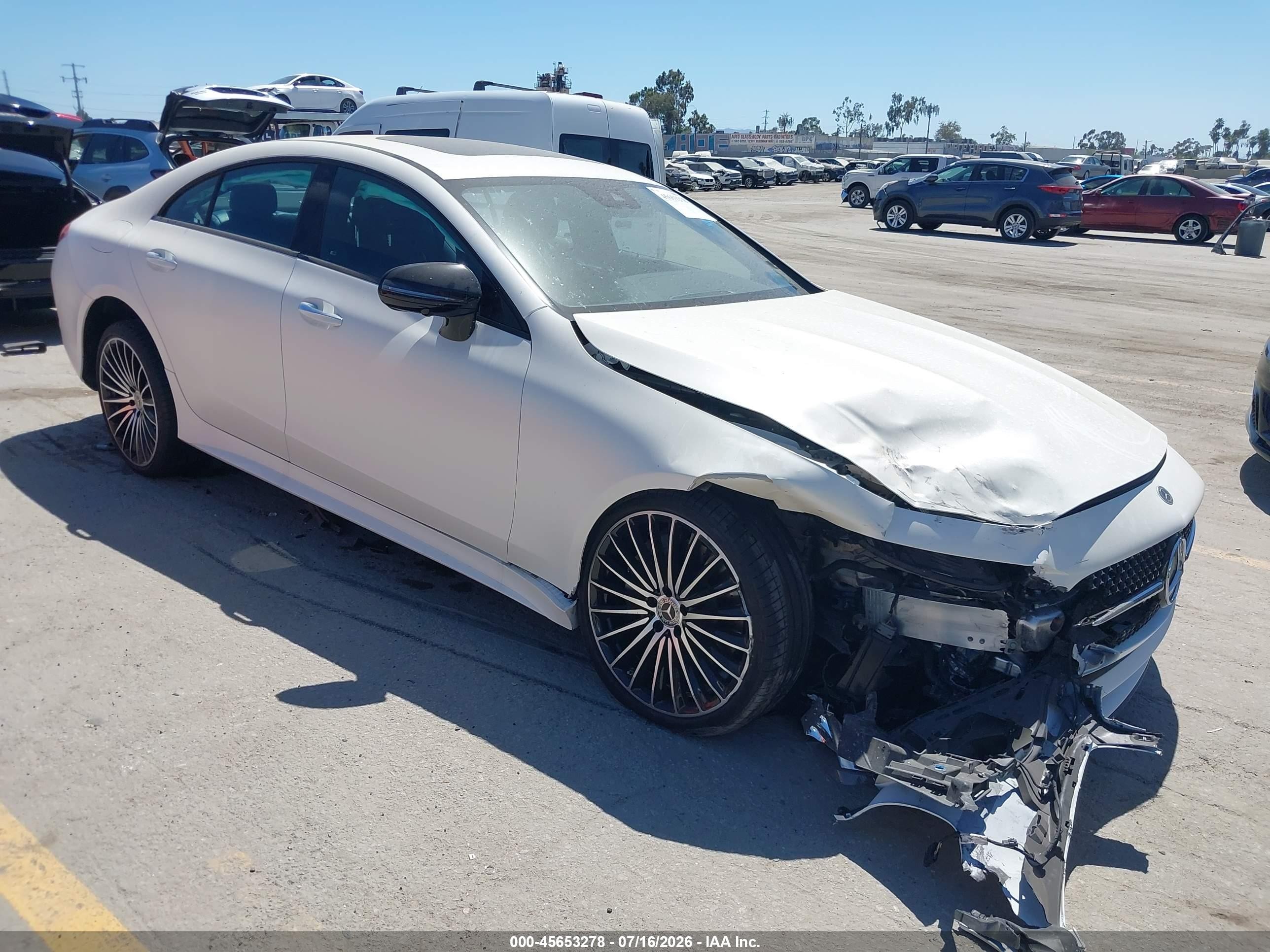 2023 Mercedes-Benz CLS-Class VIN W1K2J5KB8PA111245 — IAAI salvage auction photo