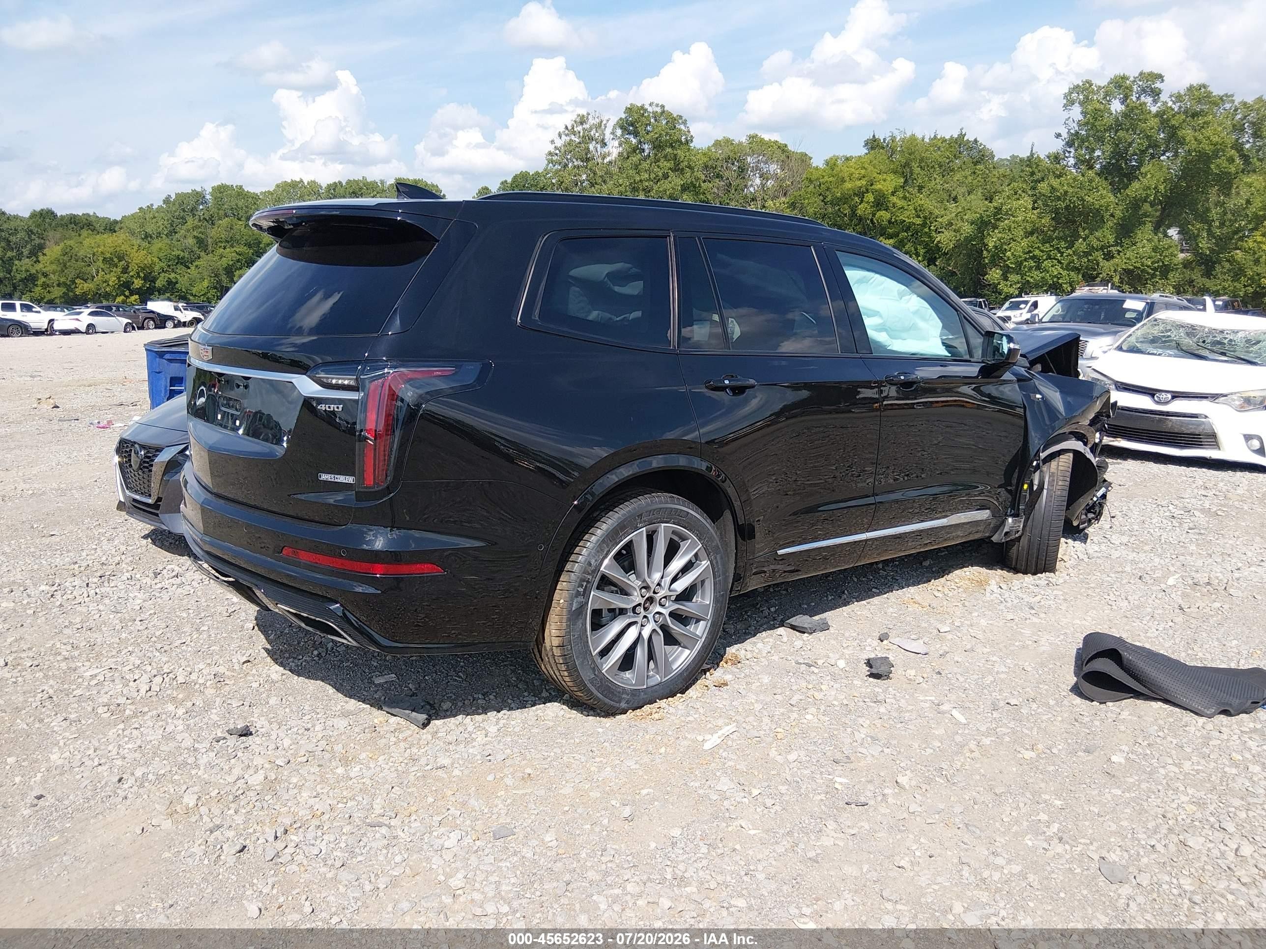 2020 Cadillac XT6 VIN 1GYKPGRS6LZ237703 IAAI salvage auction — Front End, Salvage (Tennessee), sold $7,700 on 2026-09-14 (photo 4)