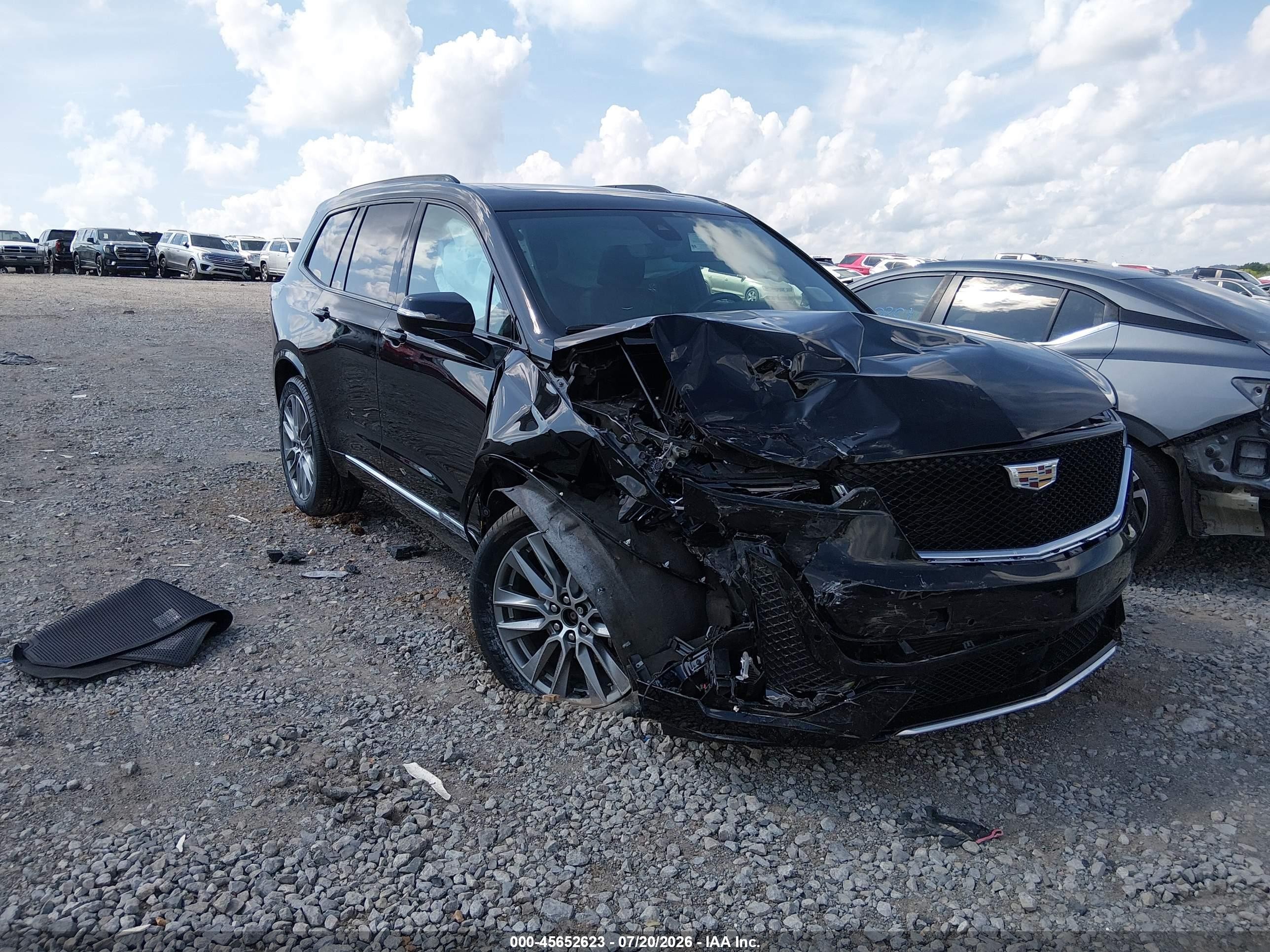 2020 Cadillac XT6 VIN 1GYKPGRS6LZ237703 IAAI salvage auction — Front End, Salvage (Tennessee), sold $7,700 on 2026-09-14 (photo 6)