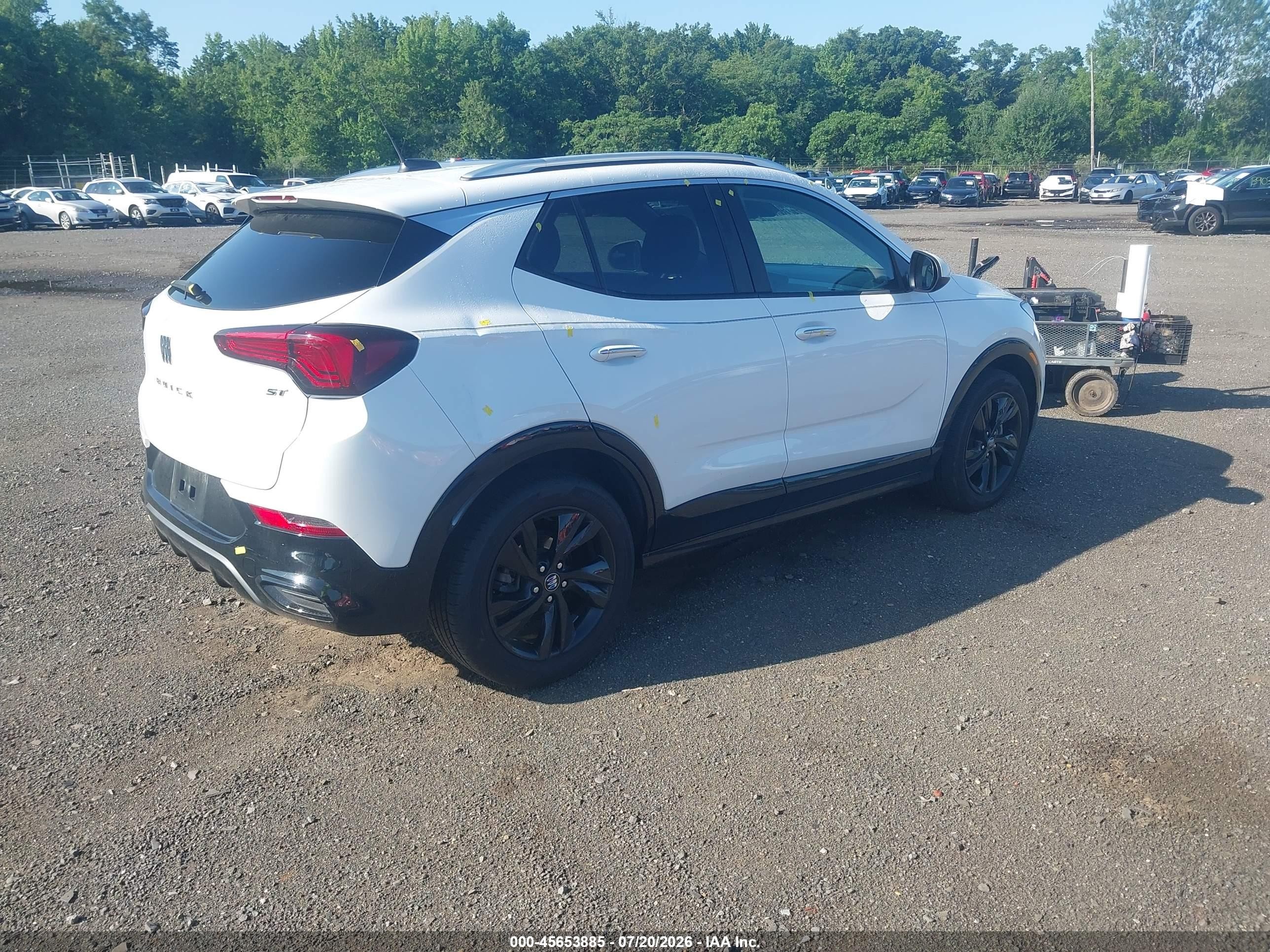 2024 Buick Encore gx VIN KL4AMDSL5RB009277 IAAI salvage auction — Side, Salvage (Idaho), sold $7,600 on 2026-09-02 (photo 4)