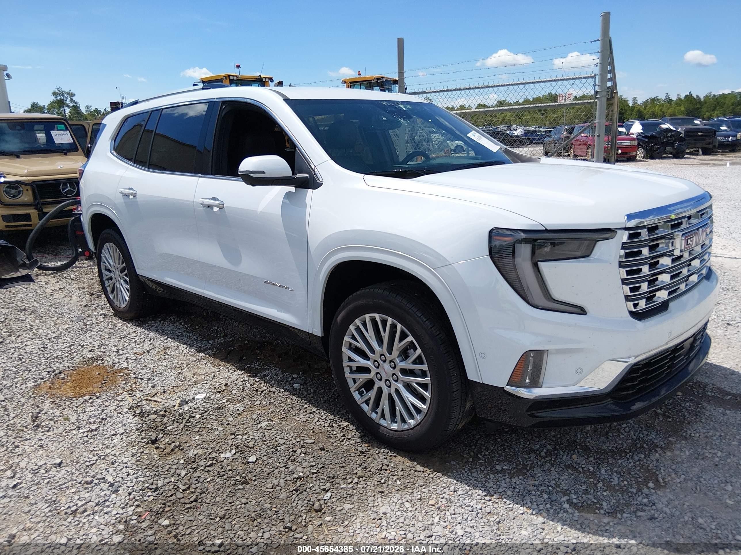 2026 GMC Acadia VIN 1GKENLKS7TJ157390 — IAAI salvage auction photo