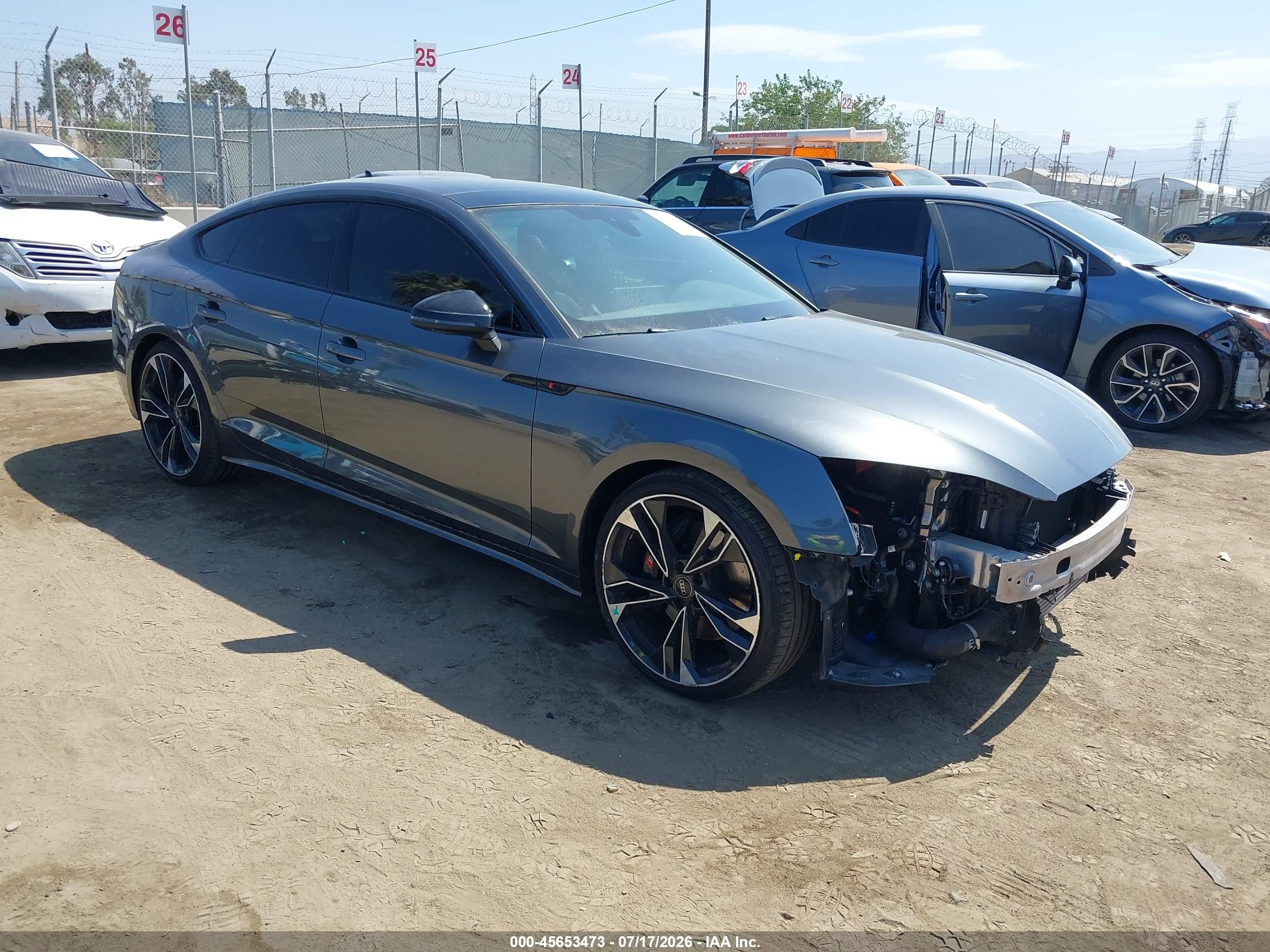 2024 Audi S5 Sportback VIN WAUC4CF58RA092131 — IAAI salvage auction photo