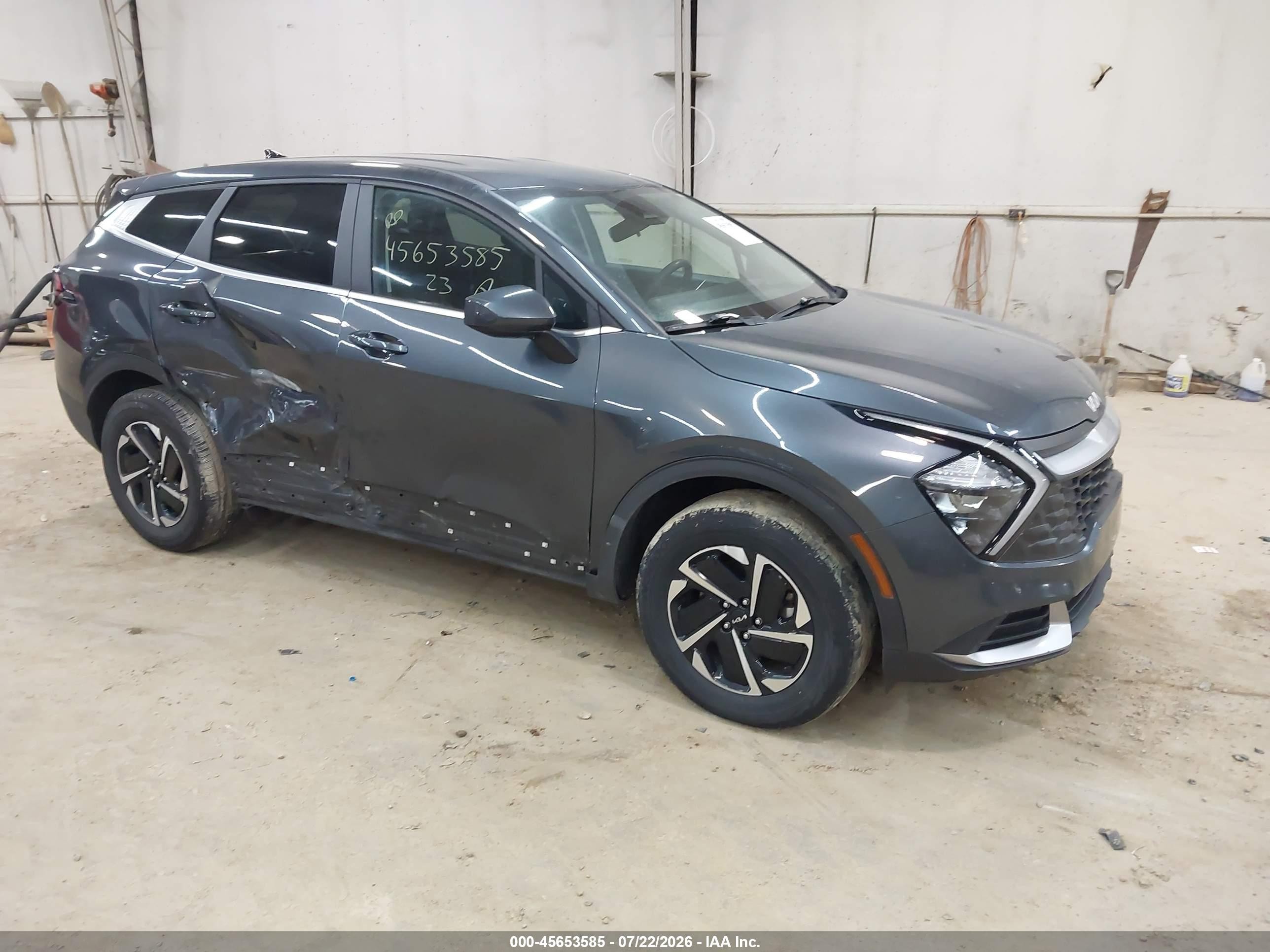 2023 Kia Sportage Hybrid VIN KNDPUCAG9P7016876 — IAAI salvage auction photo