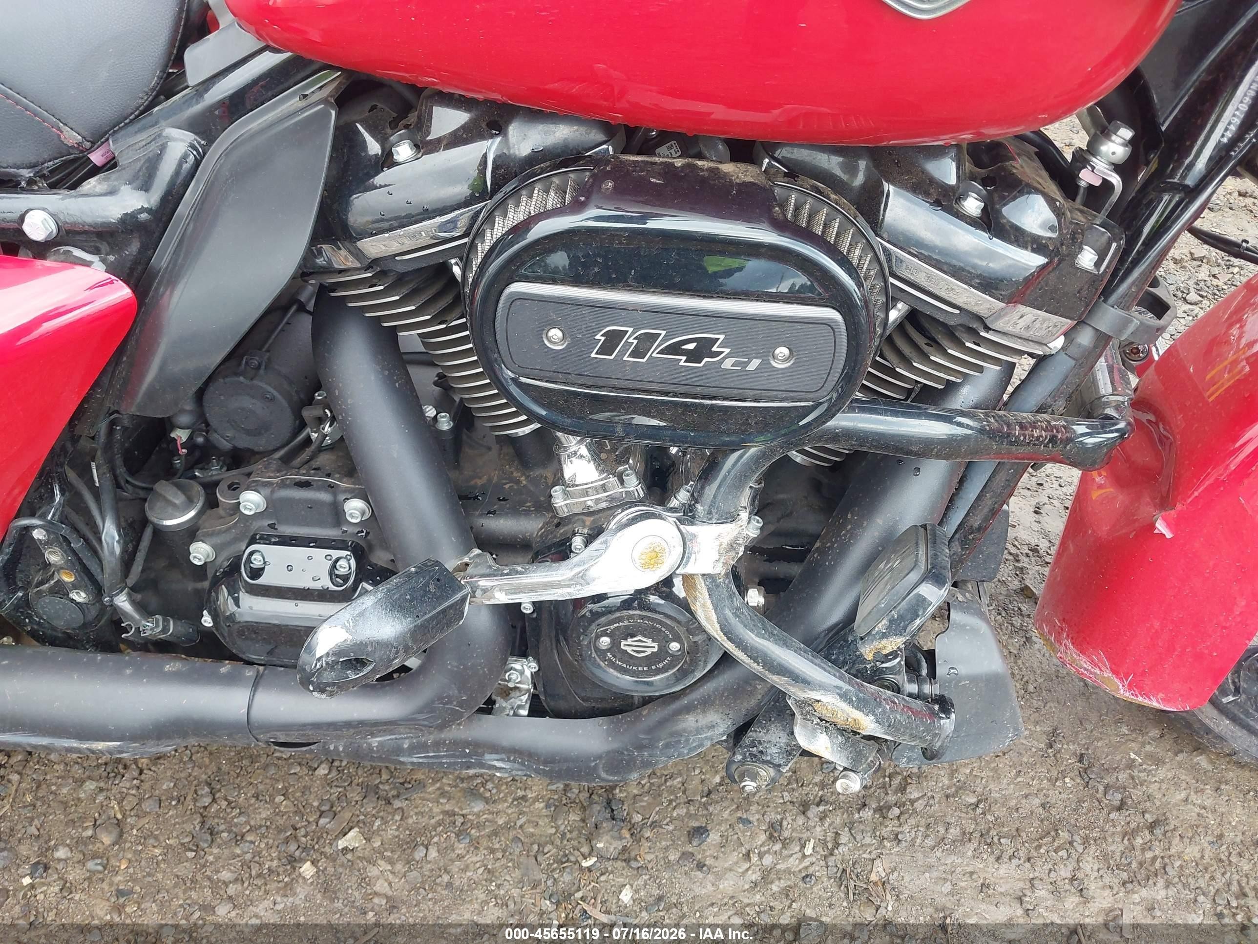 2022 Harley-davidson Road glide VIN 1HD1KTP18NB607644 IAAI salvage auction — Side, Bill Of Sale (Washington), sold $6,700 on 2026-09-09 (photo 8)