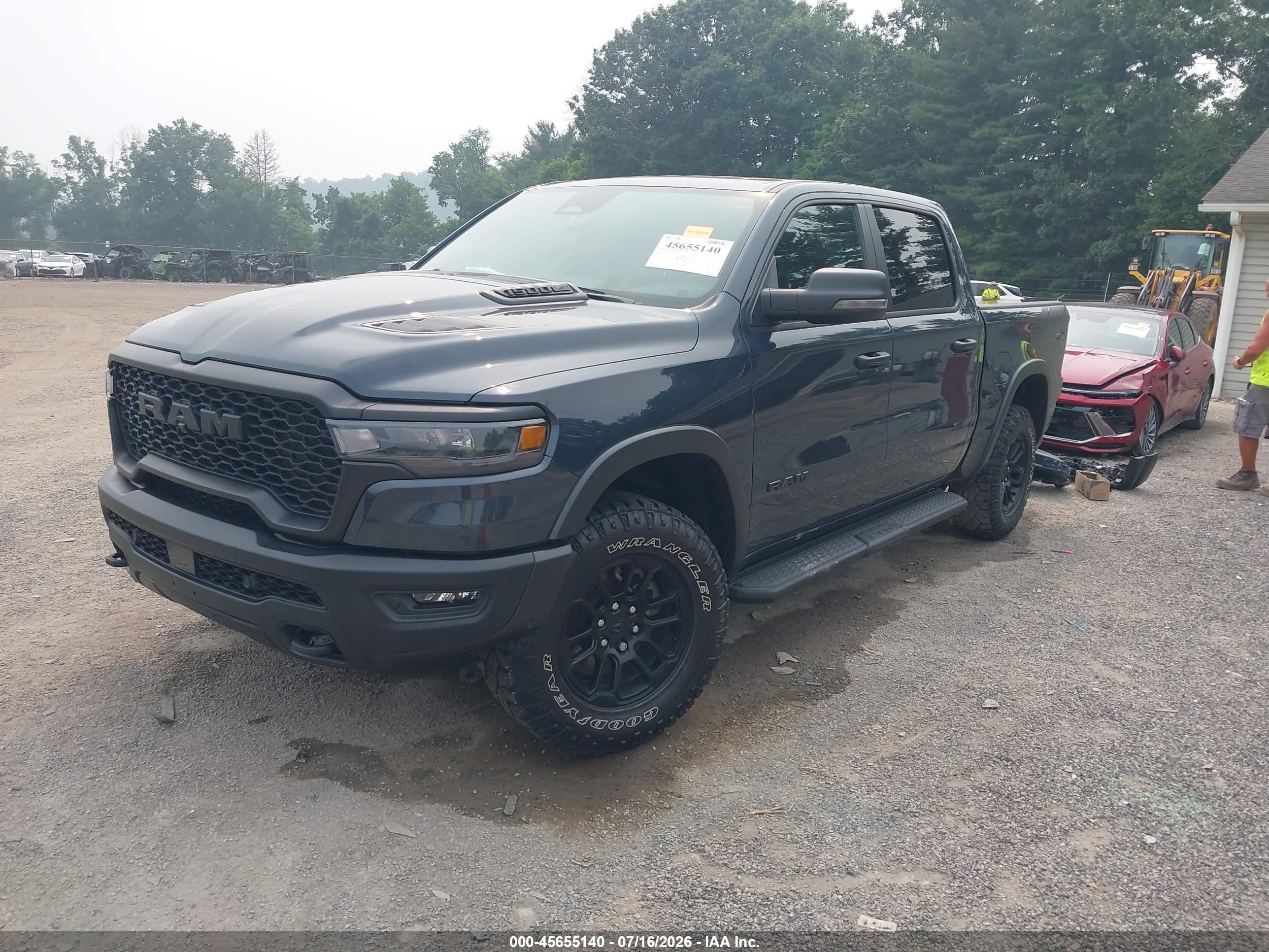 2025 Ram 1500 VIN 1C6SRFLP1SN633551 IAAI salvage auction — Rear End, Salvage (Ohio), sold $26,250 on 2026-09-11 (photo 2)