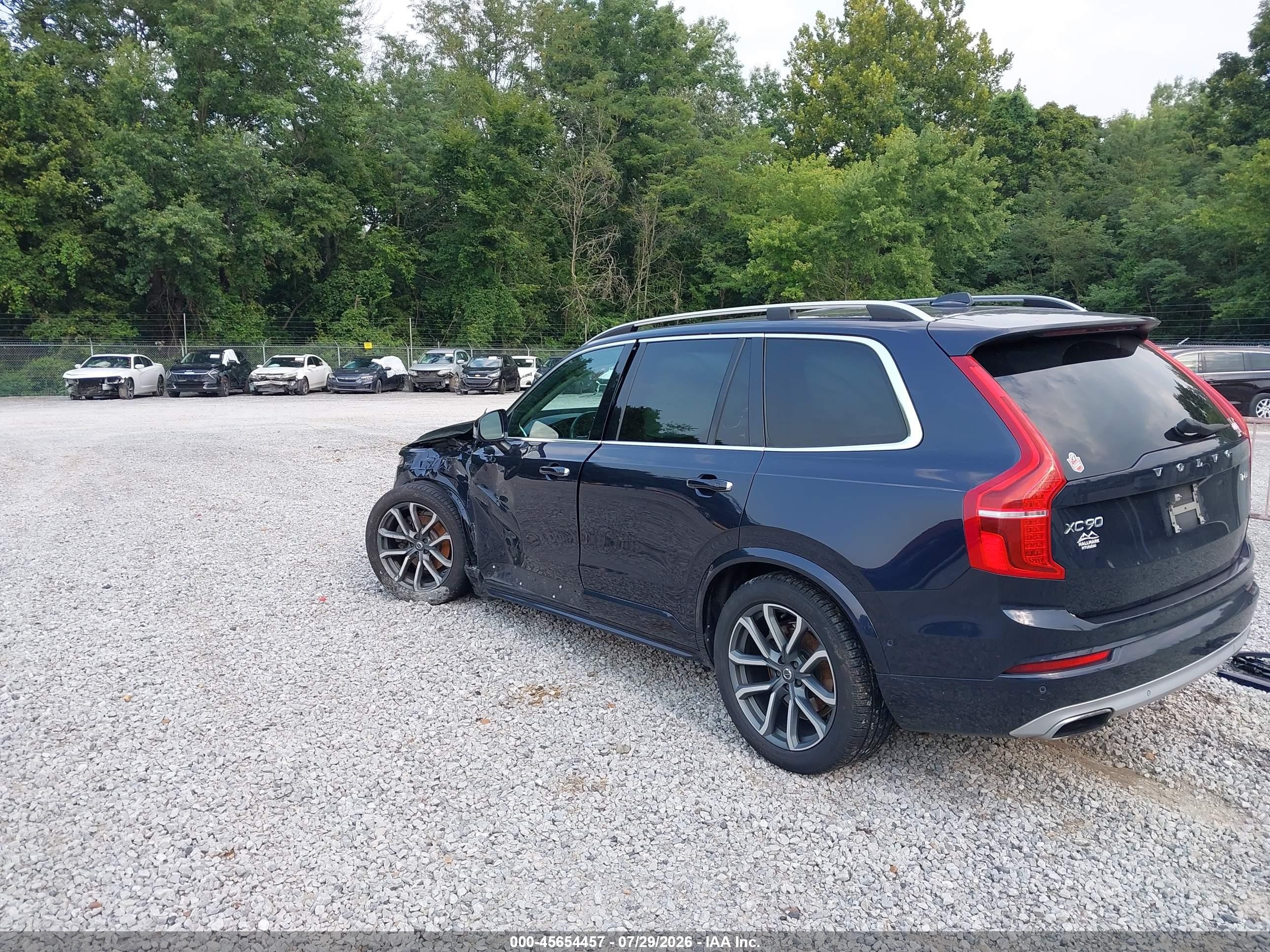 2016 Volvo XC90 VIN YV4A22PK9G1091742 IAAI salvage auction — Unknown, Salvage (Idaho), sold $4,450 on 2026-09-13 (photo 3)