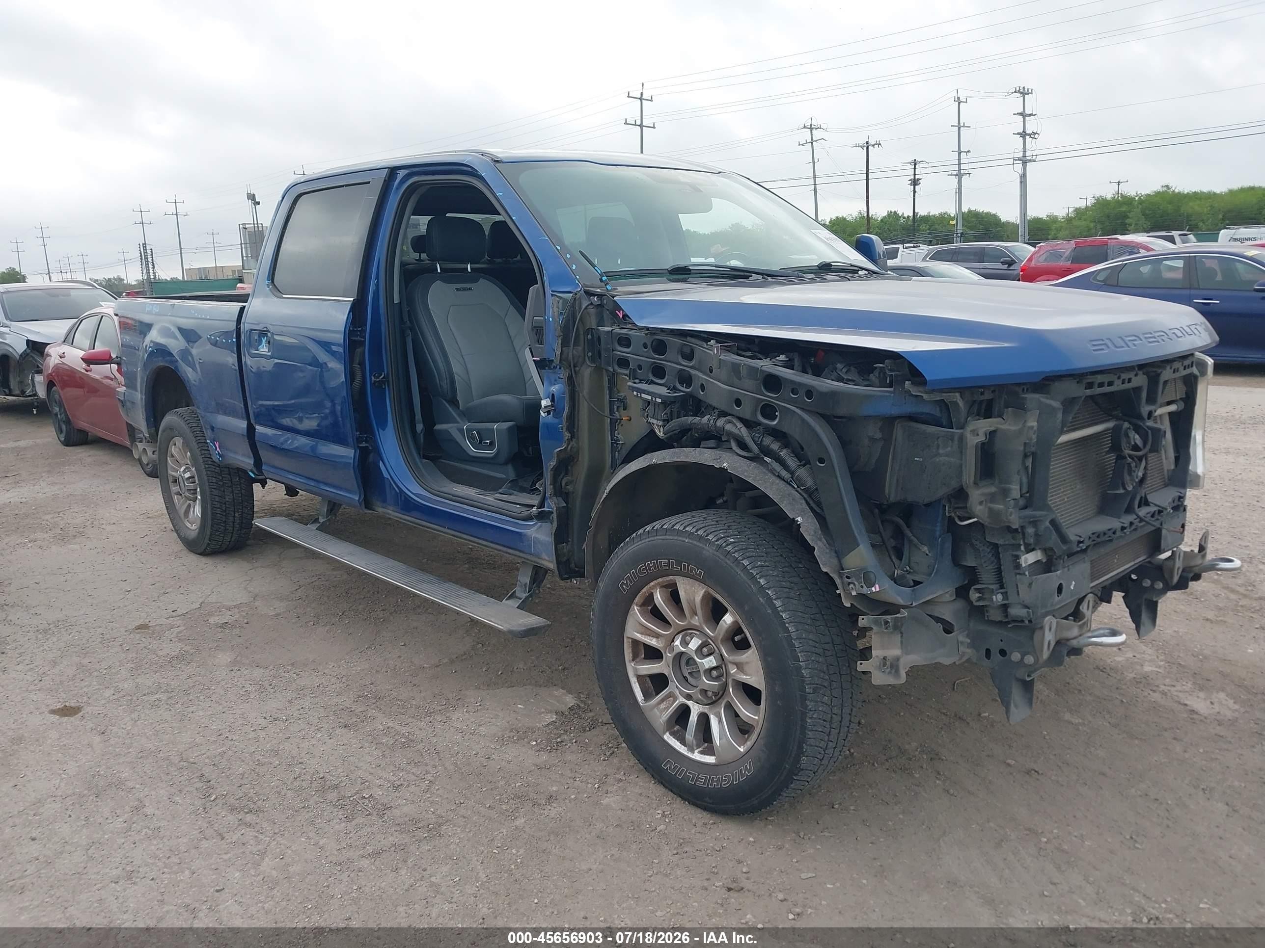 2022 Ford F-250 VIN 1FT7W2BT6NED39646 — IAAI salvage auction photo