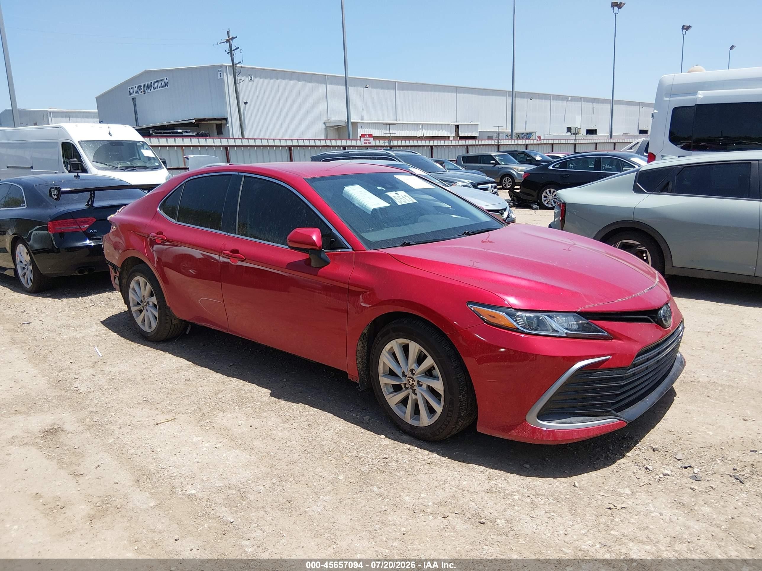 2023 Toyota Camry VIN 4T1C11AK3PU112273 — IAAI salvage auction photo