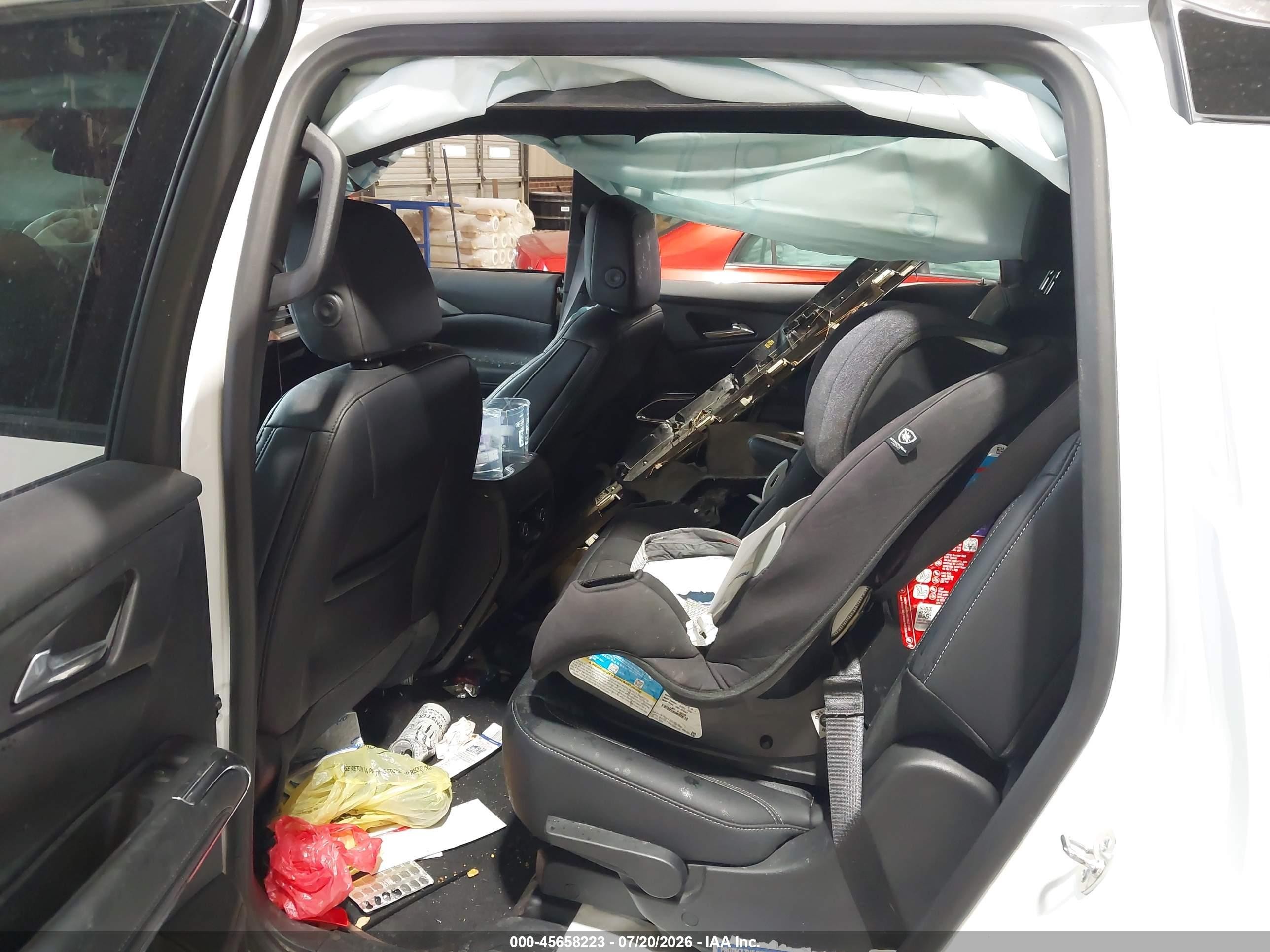 2025 Chevrolet Traverse VIN 1GNERGRS0SJ288535 IAAI salvage auction — Biohazard/Chemical, Salvage (North Carolina), sold $7,700 on 2026-09-17 (photo 8)