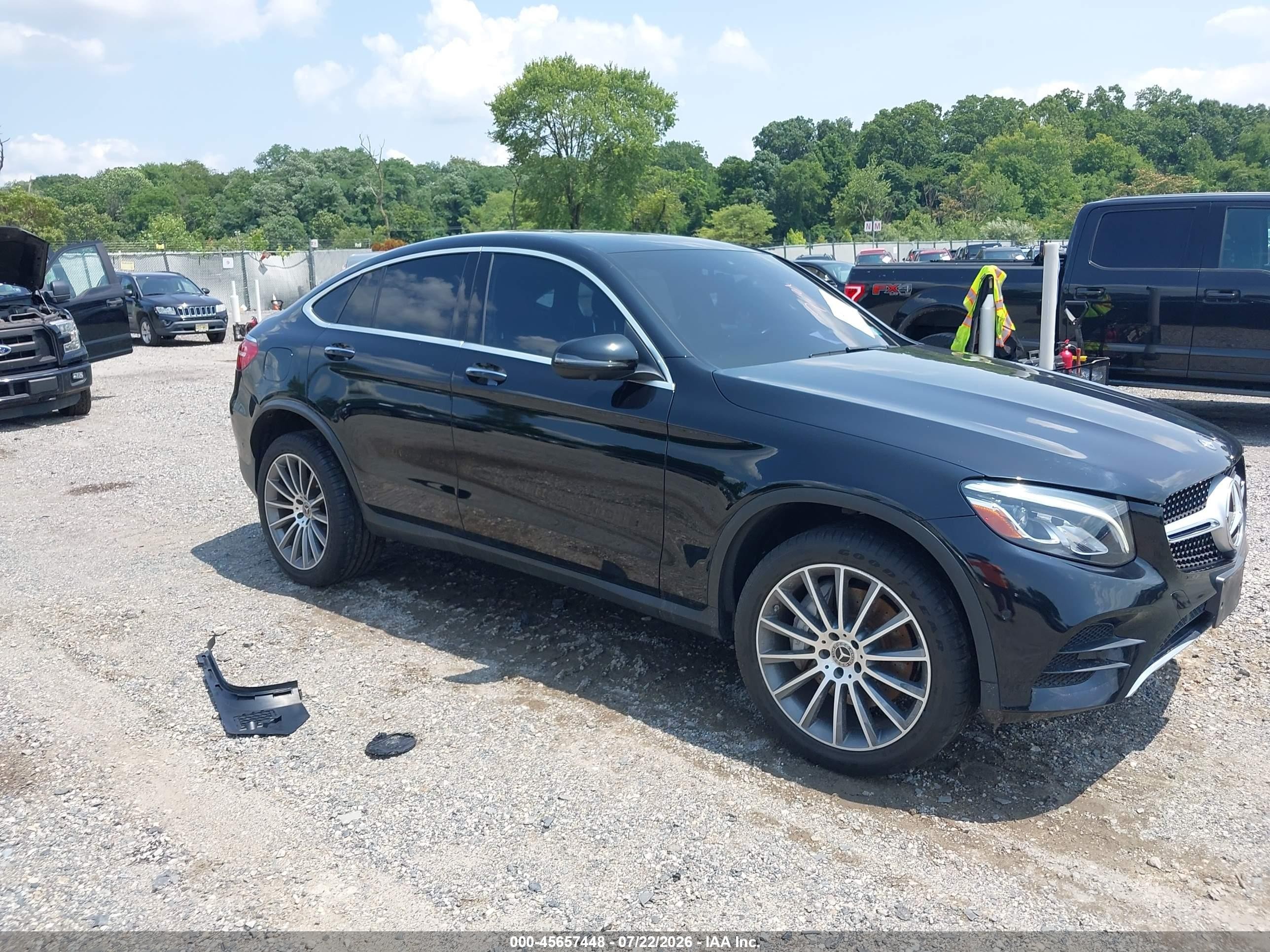 2018 Mercedes-Benz GLC-Class VIN WDC0J4KB6JF391814 — IAAI salvage auction photo