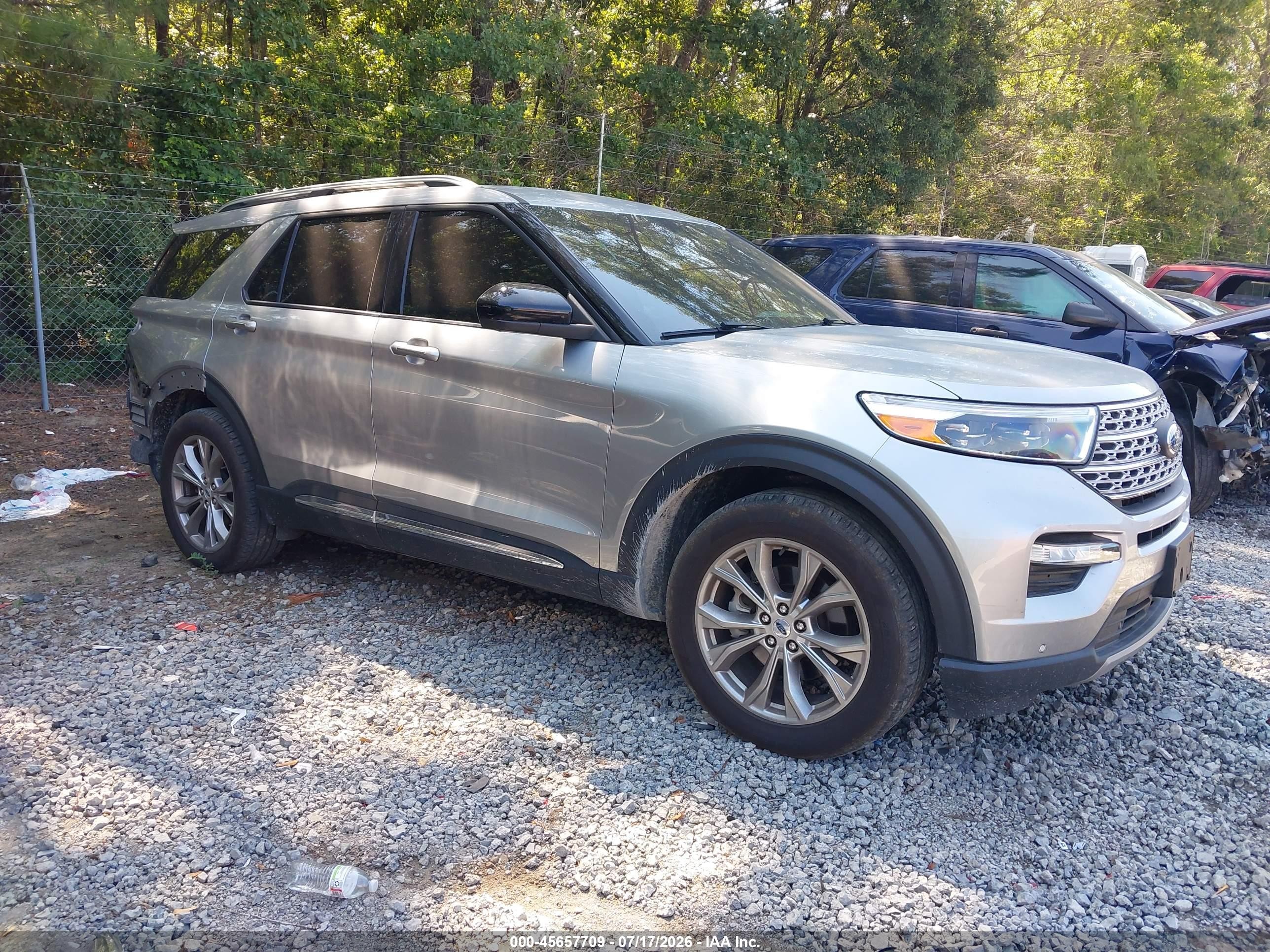 2023 Ford Explorer VIN 1FMSK7FH3PGB20283 — IAAI salvage auction photo