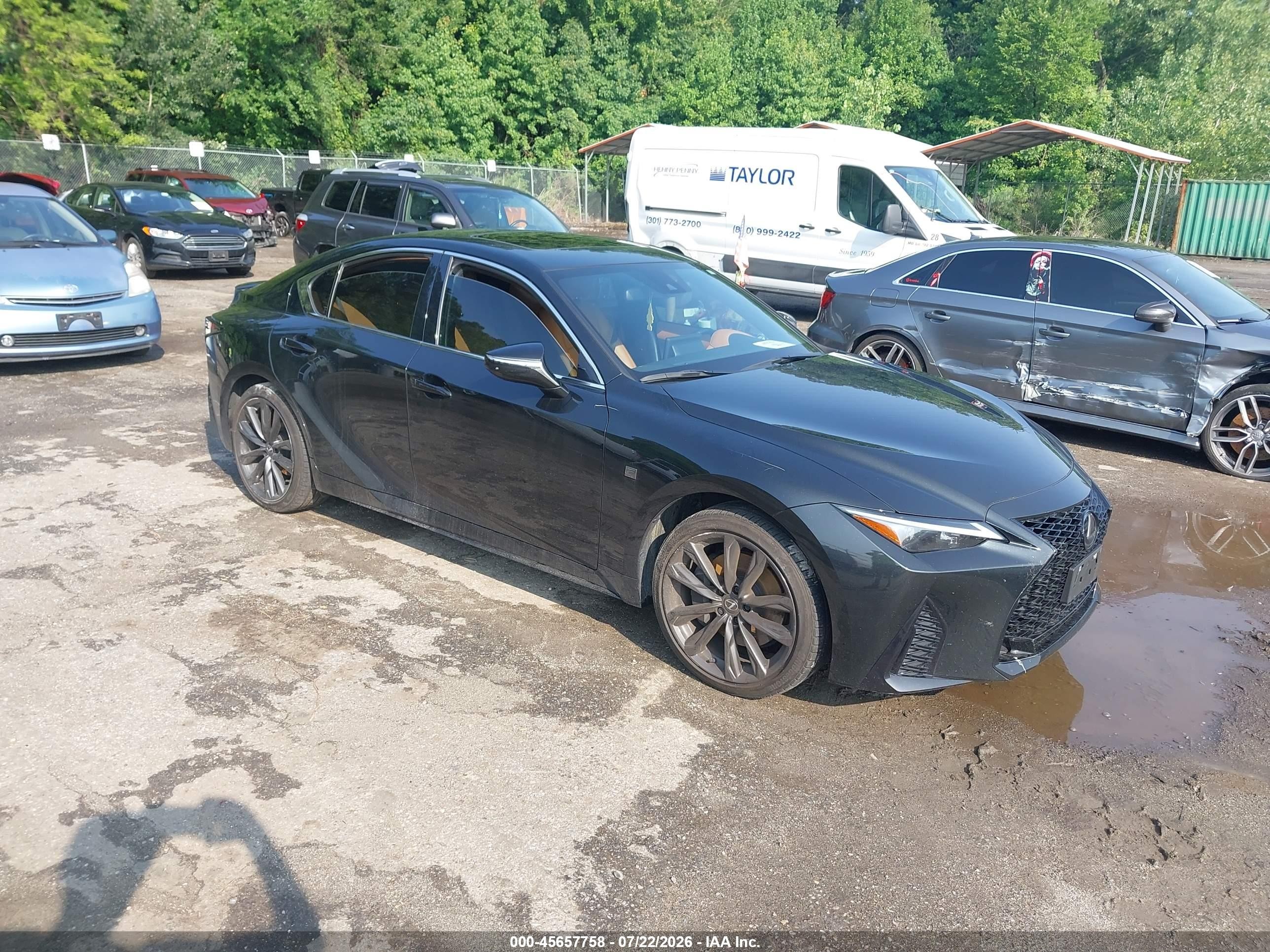 2024 Lexus IS 350 VIN JTHBZ1E24R5037257 — IAAI salvage auction photo