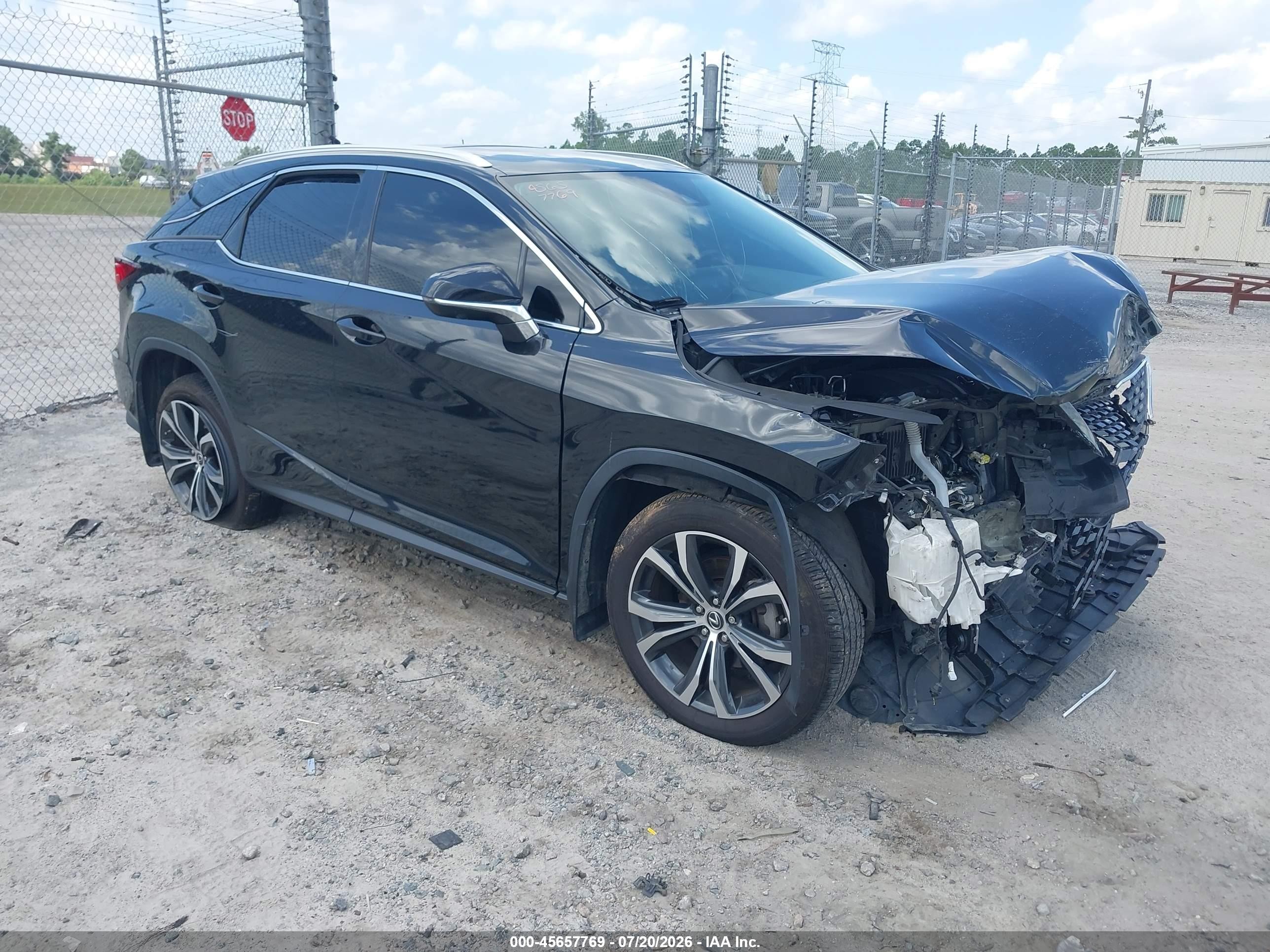 2022 Lexus RX 350 VIN 2T2HZMDAXNC329591 — IAAI salvage auction photo