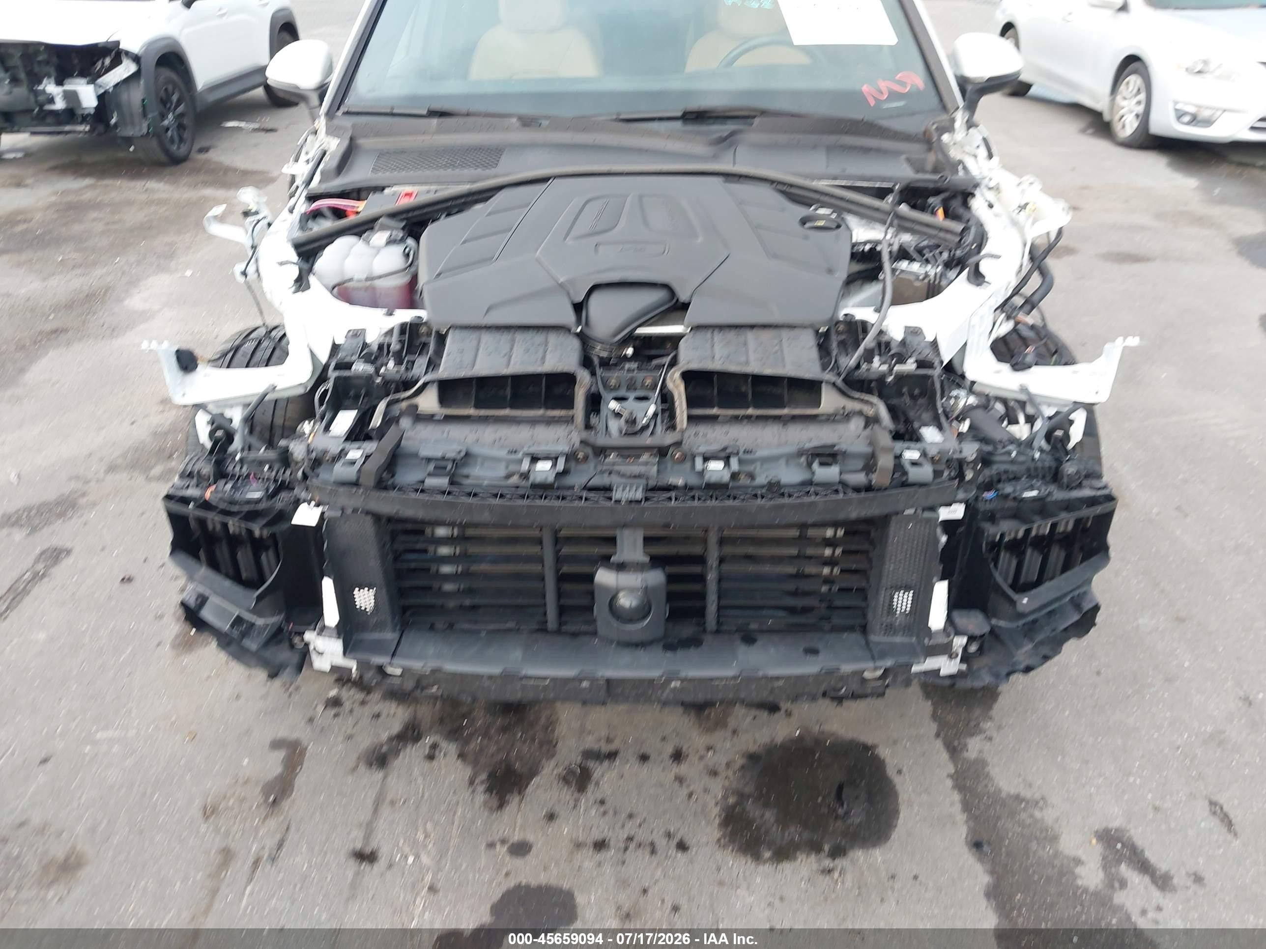 2024 Porsche Cayenne VIN WP1AA2AYXRDA09410 IAAI salvage auction — Unknown, Rebuildable (Florida), sold $33,200 on 2026-08-10 (photo 6)