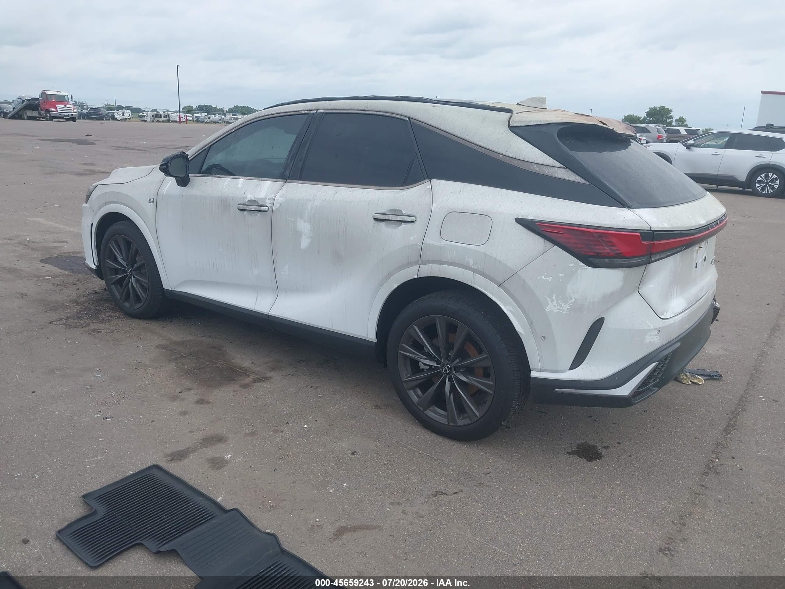 2023 Lexus RX 350 VIN 2T2BAMCA0PC026658 IAAI salvage auction — Unknown, Wait Title, sold $20,600 on 2026-09-20 (photo 3)