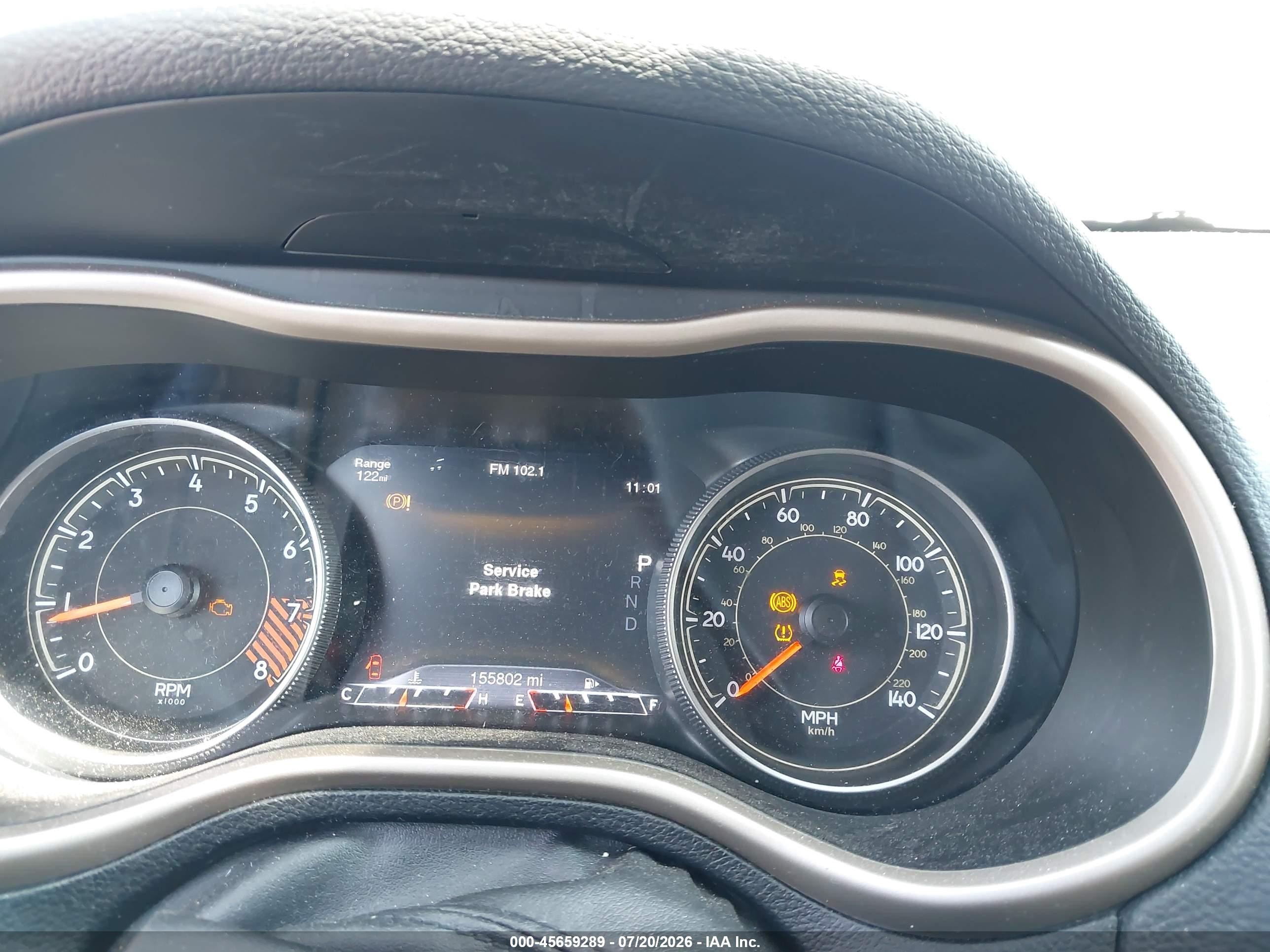 2015 Jeep Cherokee VIN 1C4PJMDS9FW765065 IAAI salvage auction — Hail, Salvage (Minnesota), sold $2,000 on 2026-10-07 (photo 7)