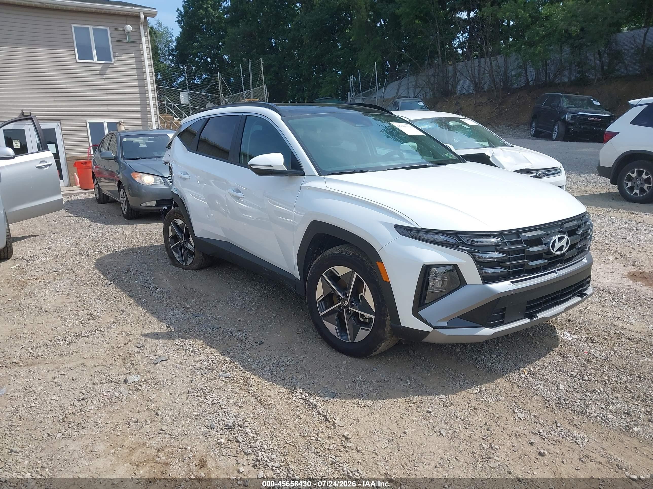 2025 Hyundai Tucson Hybrid VIN KM8JCDD11SU390491 — IAAI salvage auction photo