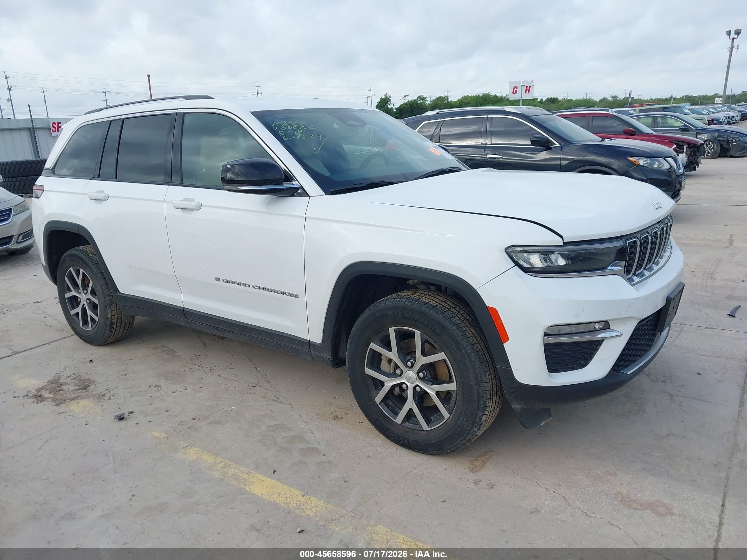 2023 Jeep Grand Cherokee VIN 1C4RJGBG0PC648339 — IAAI salvage auction photo
