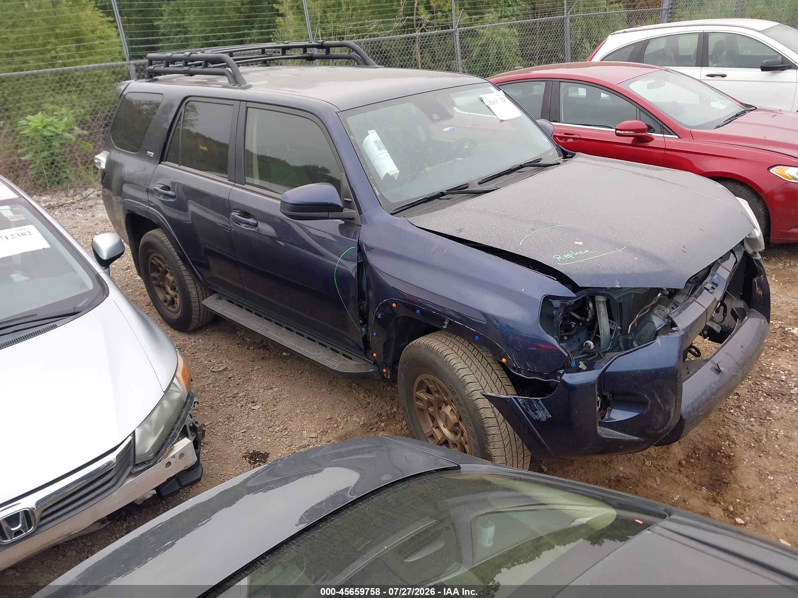 2024 Toyota 4Runner VIN JTEMU5JR0R6214976 — IAAI salvage auction photo