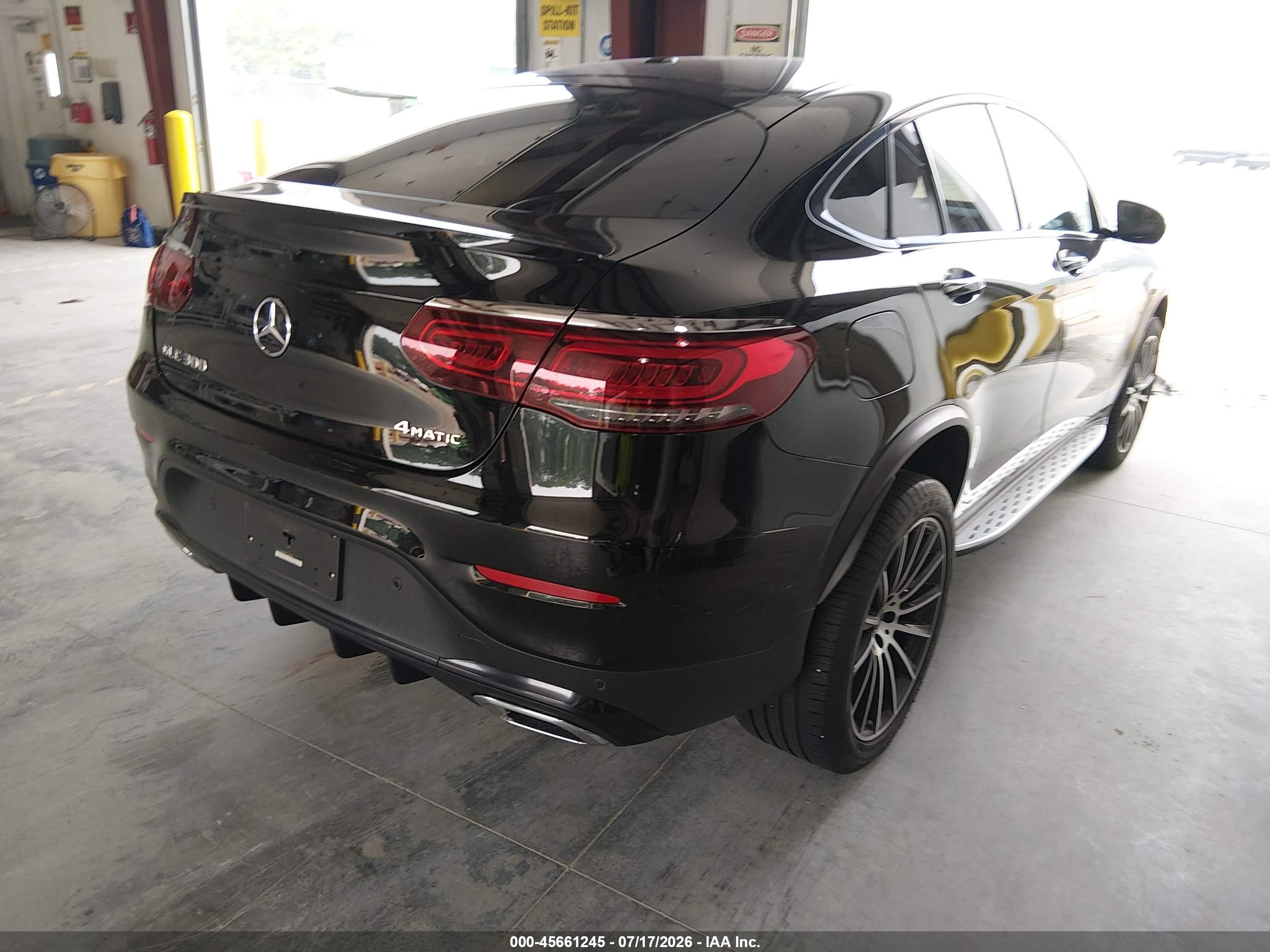 2023 Mercedes-benz Glc coupe VIN W1N0J8EB9PG128320 IAAI salvage auction — Water/Flood, Salvage (Virginia), sold $19,100 on 2026-09-02 (photo 4)
