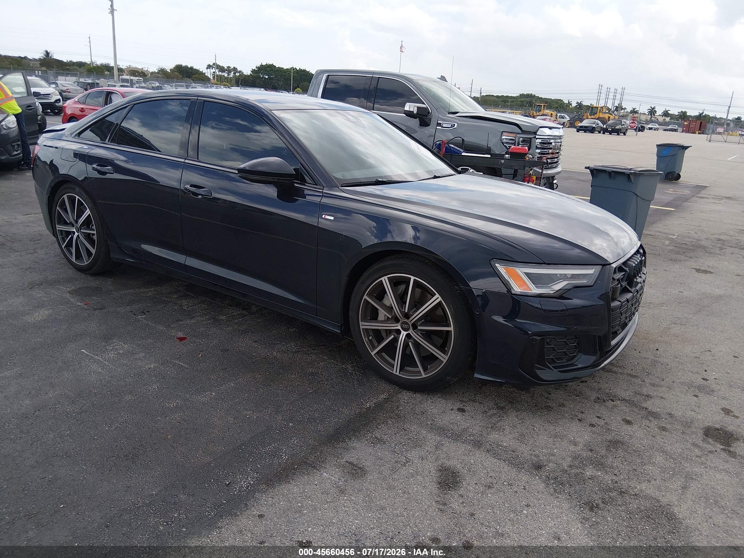 2025 Audi A6 VIN WAUL2BF27SN040476 — IAAI salvage auction photo
