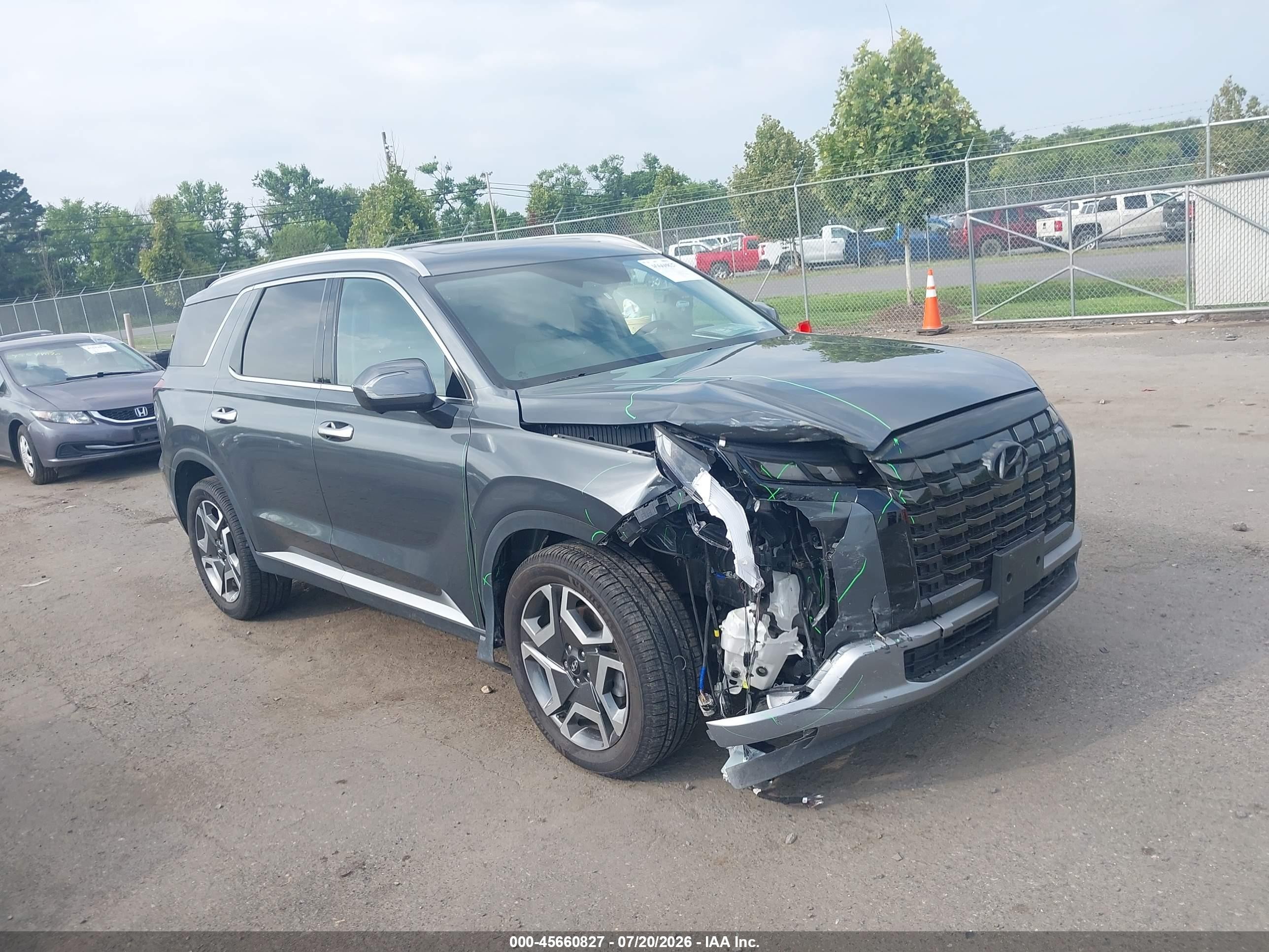 2023 Hyundai Palisade VIN KM8R4DGE3PU531163 — IAAI salvage auction photo