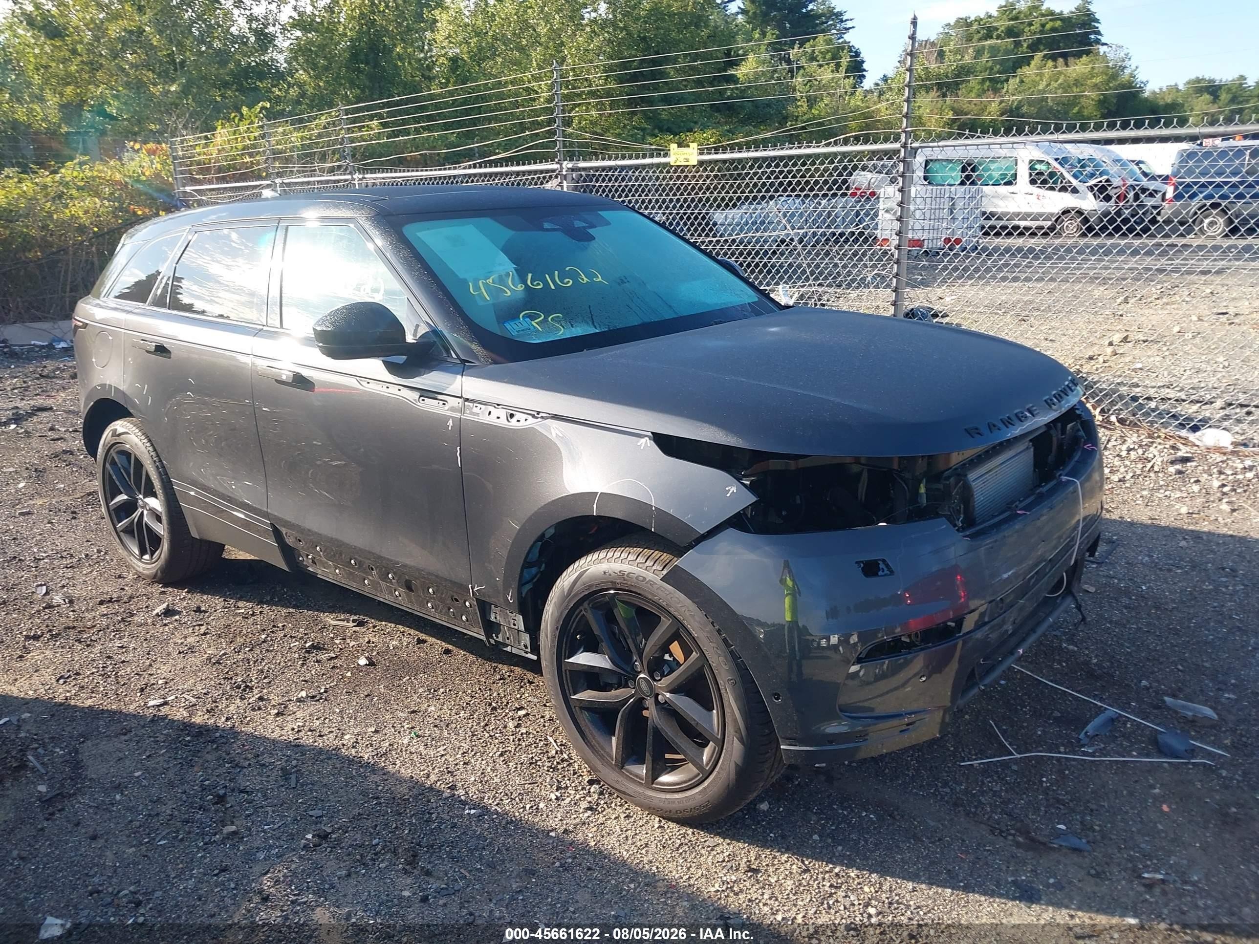 2025 Land Rover Range Rover Velar VIN SALYJ2EX4SA802140 — IAAI salvage auction photo